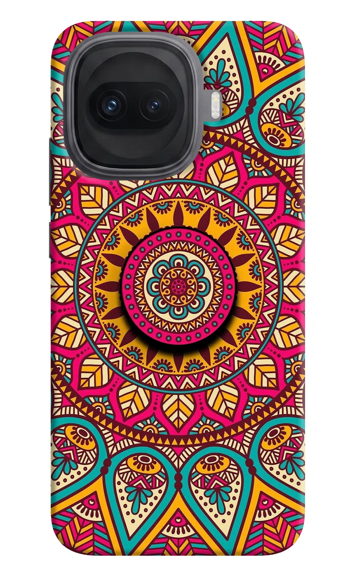 Mandala iQOO 15R 5G Pop Case - Mandala iQOO 15R 5G Pop Case by Casekaro Mandala iQOO 15R 5G Pop Case by Casekaro