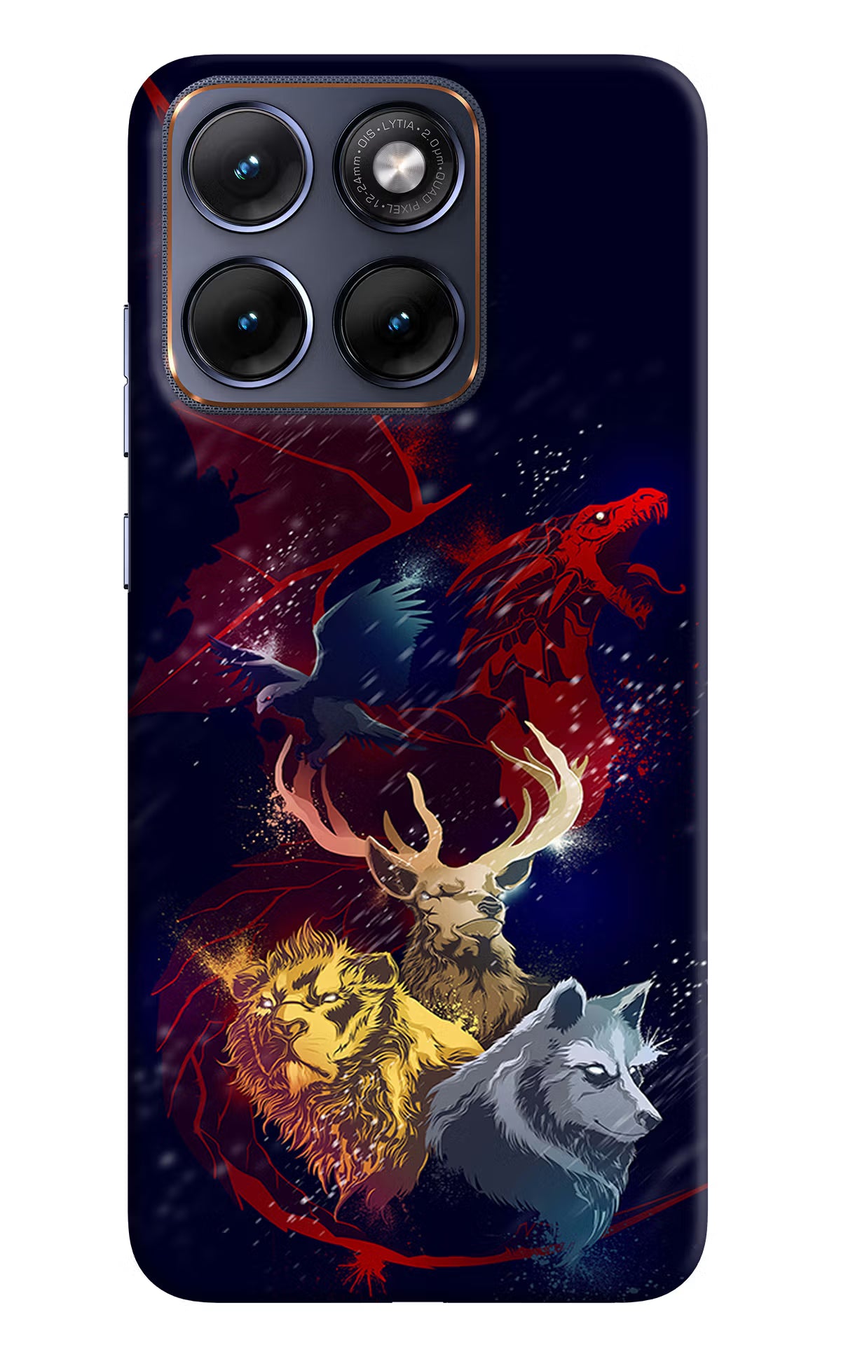 Game Of Thrones Moto Edge 70 Fusion Back Cover - Game Of Thrones Moto Edge 70 Fusion Hard Case Back Cover by Casekaro Game Of Thrones Moto Edge 70 Fusion Hard Case Back Cover by Casekaro