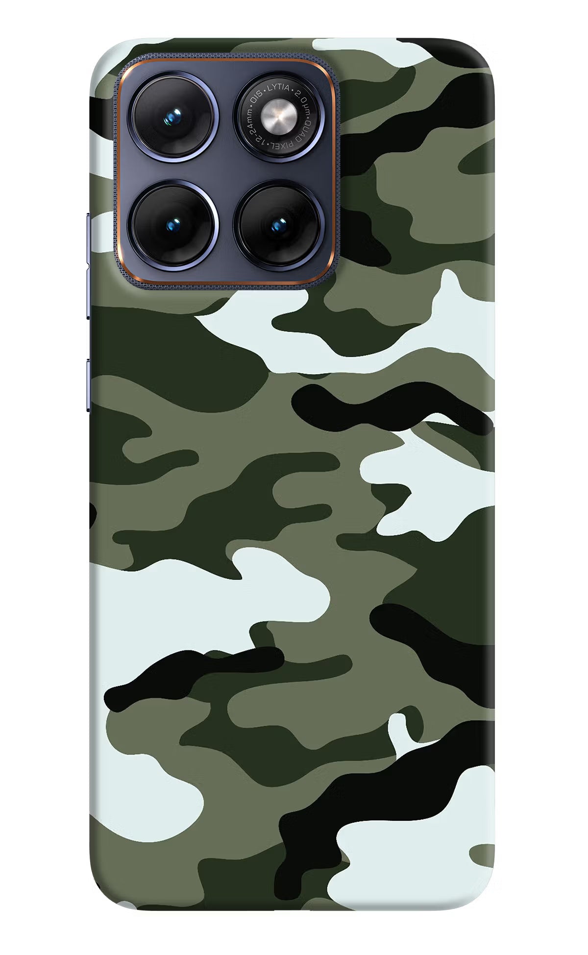 Camouflage Moto Edge 70 Fusion Back Cover - Camouflage Moto Edge 70 Fusion Hard Case Back Cover by Casekaro Camouflage Moto Edge 70 Fusion Hard Case Back Cover by Casekaro