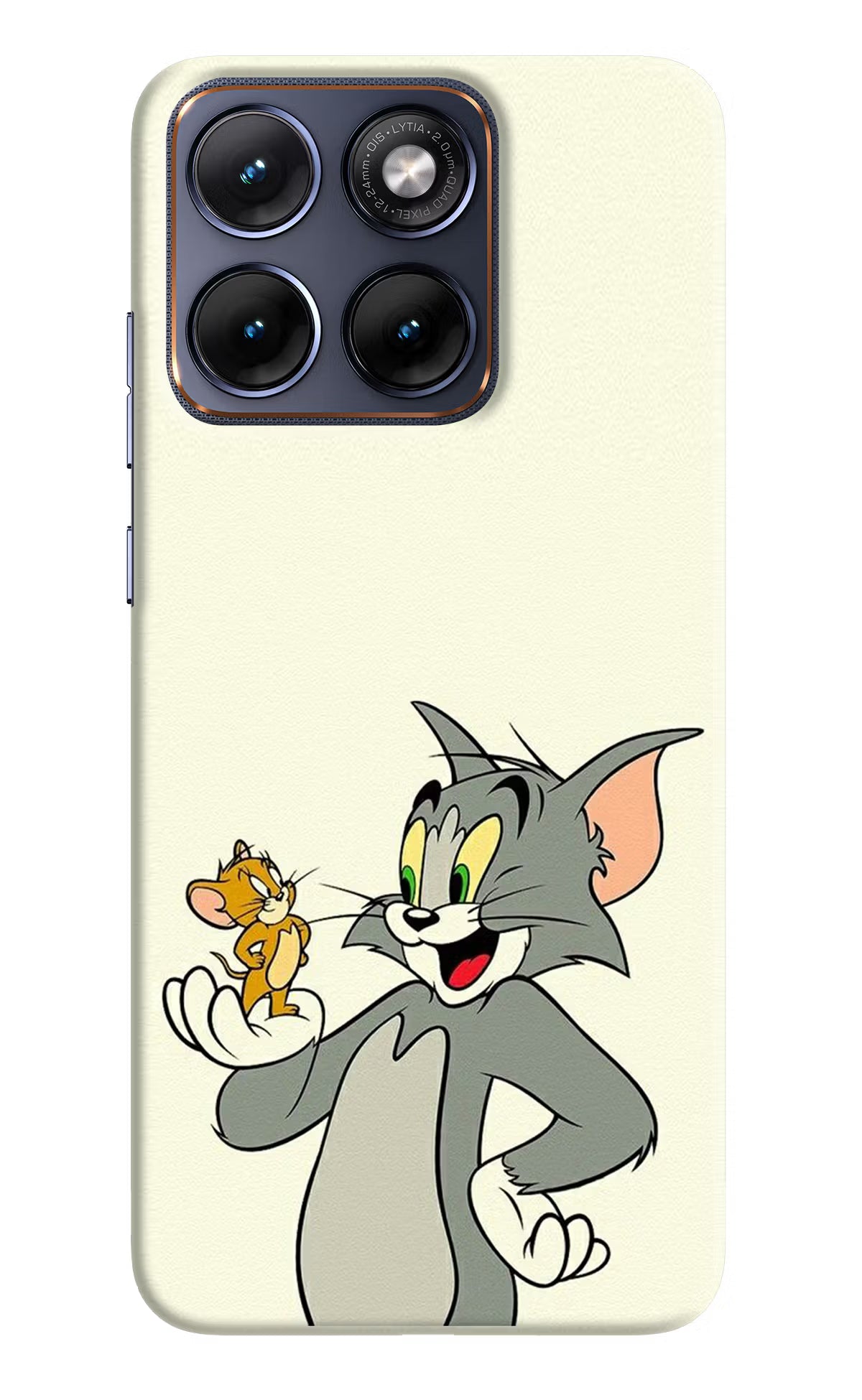 Tom & Jerry Moto Edge 70 Fusion Back Cover - Tom & Jerry Moto Edge 70 Fusion Hard Case Back Cover by Casekaro Tom & Jerry Moto Edge 70 Fusion Hard Case Back Cover by Casekaro