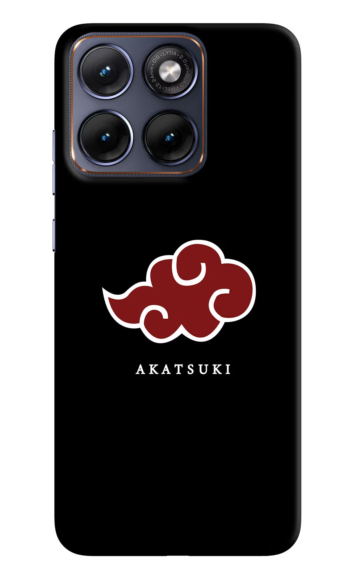 Akatsuki Moto Edge 70 Fusion Back Cover - Akatsuki Moto Edge 70 Fusion Hard Case Back Cover by Casekaro Akatsuki Moto Edge 70 Fusion Hard Case Back Cover by Casekaro