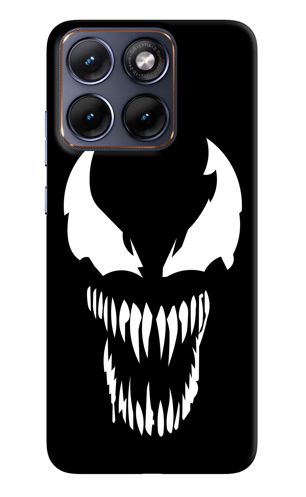 Venom Moto Edge 70 Fusion Back Cover - Venom Moto Edge 70 Fusion Hard Case Back Cover by Casekaro Venom Moto Edge 70 Fusion Hard Case Back Cover by Casekaro