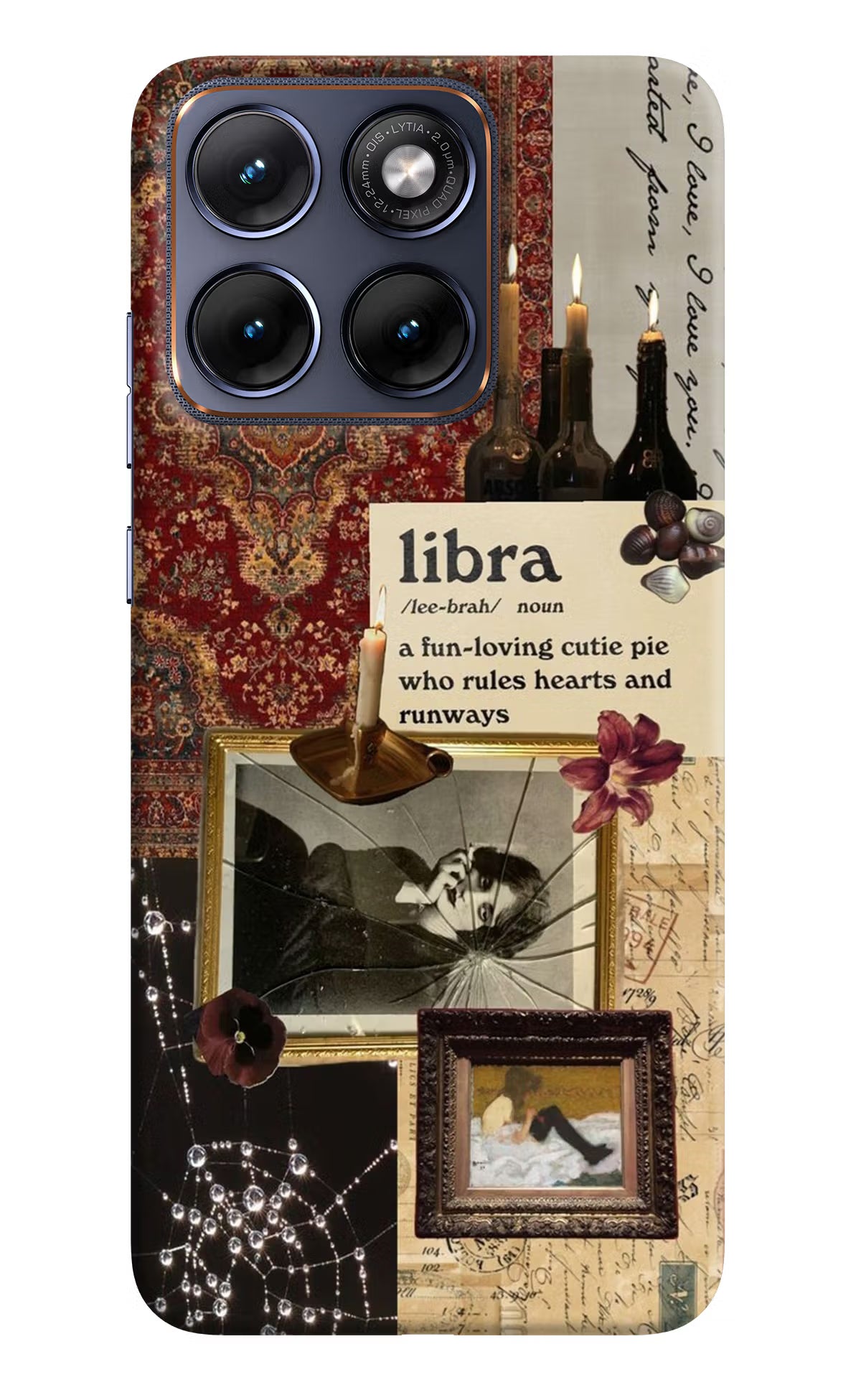 Libra Zodiac Moto Edge 70 Fusion Back Cover - Libra Zodiac Moto Edge 70 Fusion Hard Case Back Cover by Casekaro Libra Zodiac Moto Edge 70 Fusion Hard Case Back Cover by Casekaro