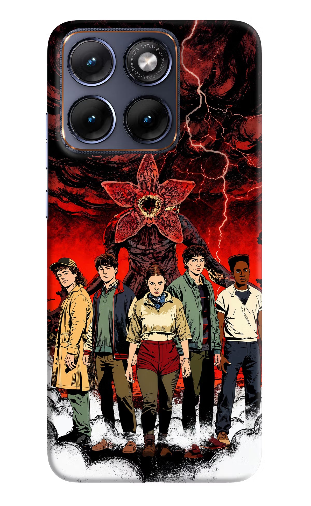 Ordinary Things Characters Moto Edge 70 Fusion Back Cover - Ordinary Things Characters Moto Edge 70 Fusion Hard Case Back Cover by Casekaro Ordinary Things Characters Moto Edge 70 Fusion Hard Case Back Cover by Casekaro