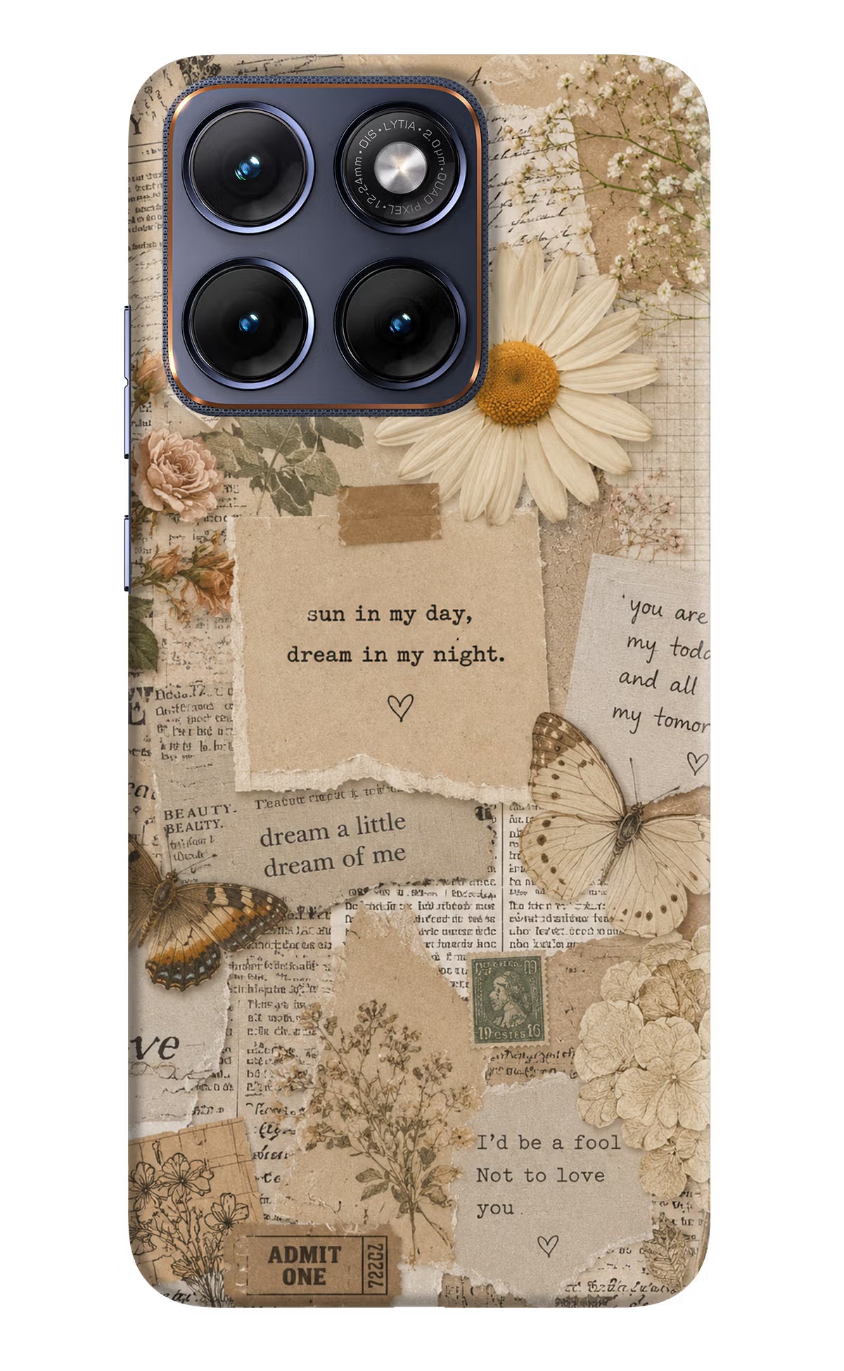 Vintage case Moto Edge 70 Fusion Back Cover - Vintage case Moto Edge 70 Fusion Hard Case Back Cover by Casekaro Vintage case Moto Edge 70 Fusion Hard Case Back Cover by Casekaro