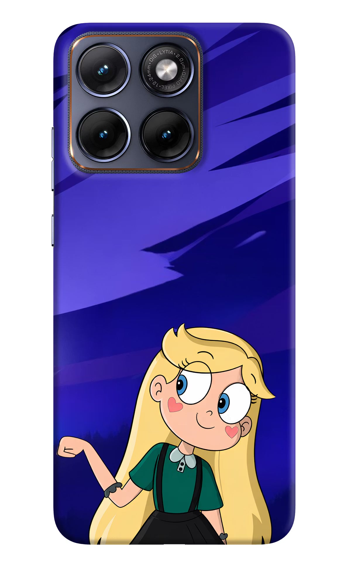 Star Glow Moto Edge 70 Fusion Back Cover - Star Glow Moto Edge 70 Fusion Back Cover Star Glow Moto Edge 70 Fusion Back Cover