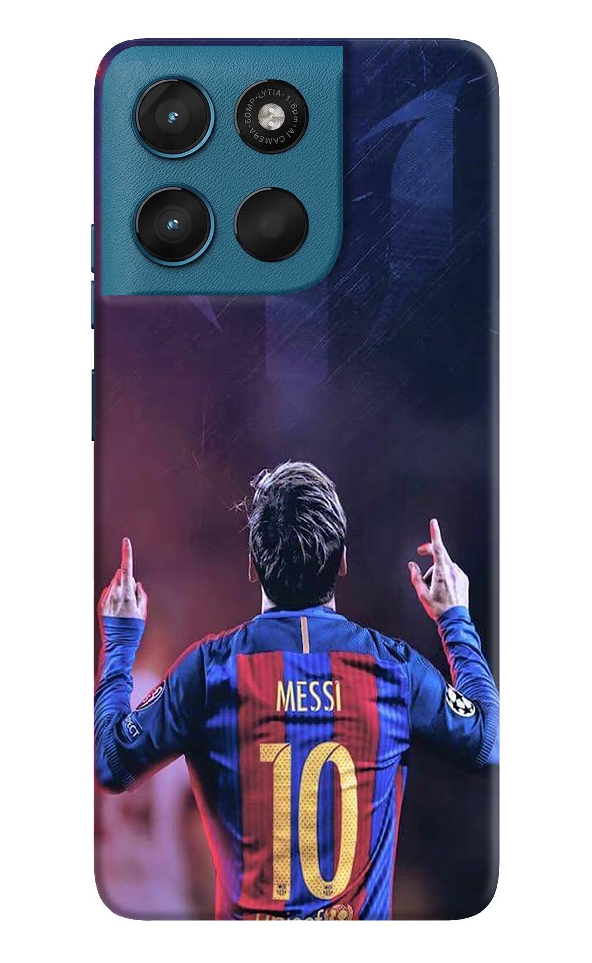 Messi Moto G57 Power 5G Back Cover - Messi Moto G57 Power 5G Hard Case Back Cover by Casekaro Messi Moto G57 Power 5G Hard Case Back Cover by Casekaro
