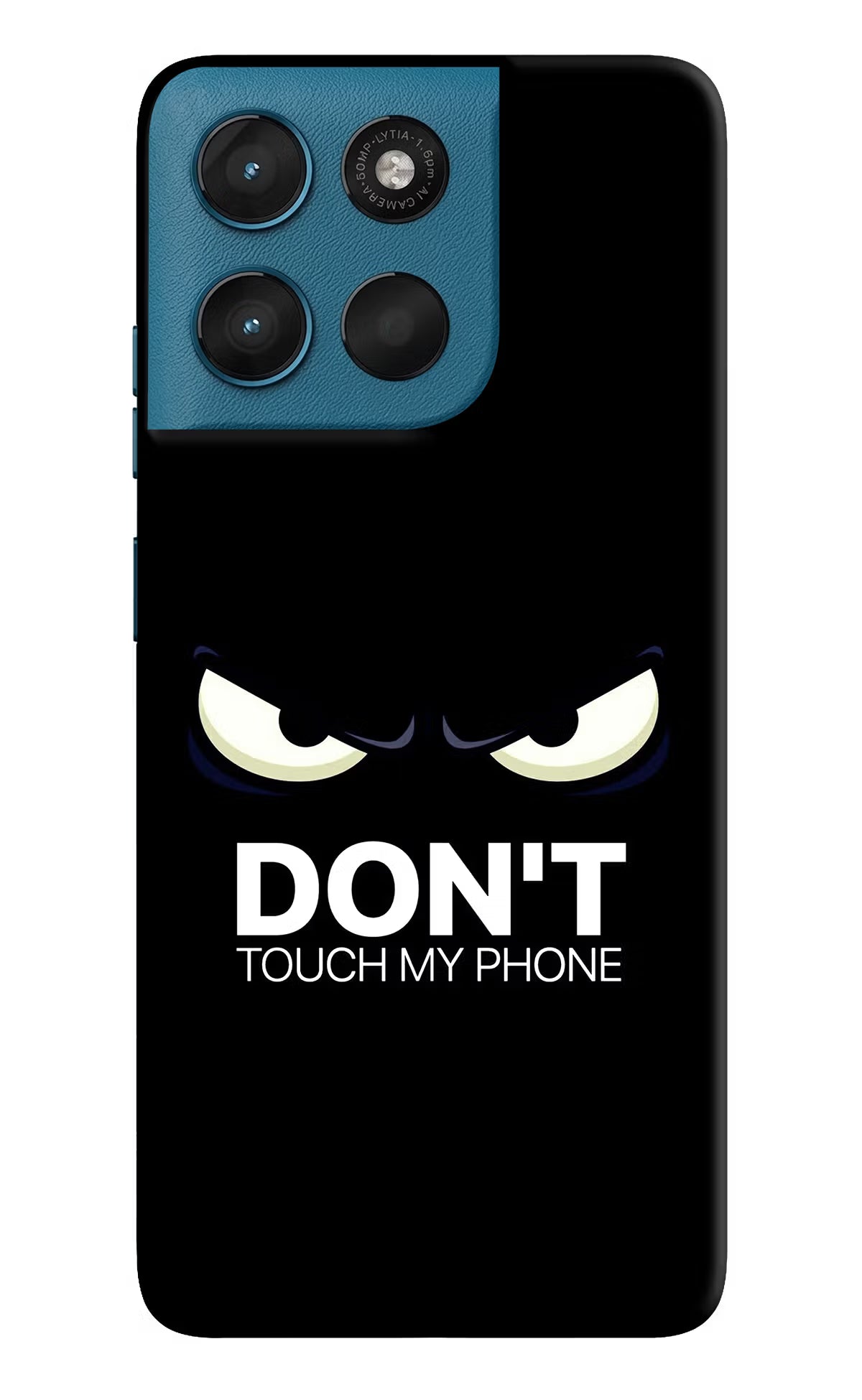Don'T Touch My Phone Moto G57 Power 5G Back Cover - Don'T Touch My Phone Moto G57 Power 5G Hard Case Back Cover by Casekaro Don'T Touch My Phone Moto G57 Power 5G Hard Case Back Cover by Casekaro