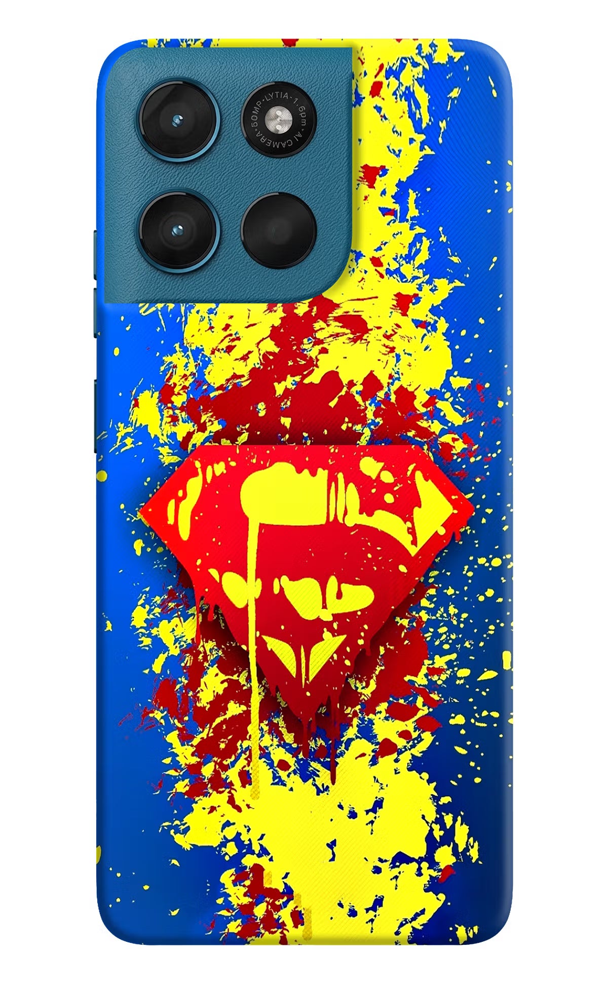 Superman logo Moto G57 Power 5G Back Cover - Superman logo Moto G57 Power 5G Hard Case Back Cover by Casekaro Superman logo Moto G57 Power 5G Hard Case Back Cover by Casekaro
