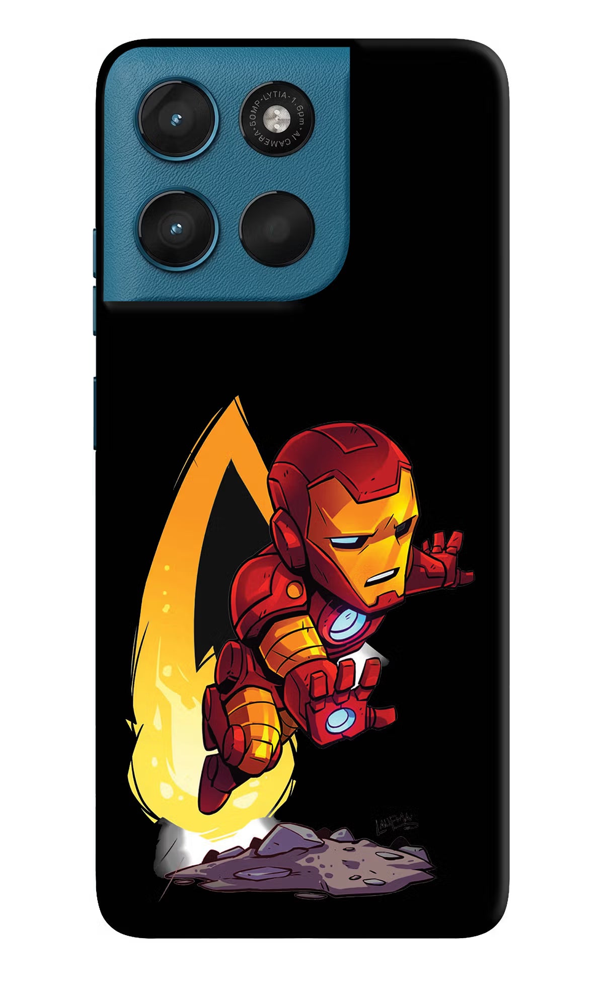 IronMan Moto G57 Power 5G Back Cover - IronMan Moto G57 Power 5G Hard Case Back Cover by Casekaro IronMan Moto G57 Power 5G Hard Case Back Cover by Casekaro