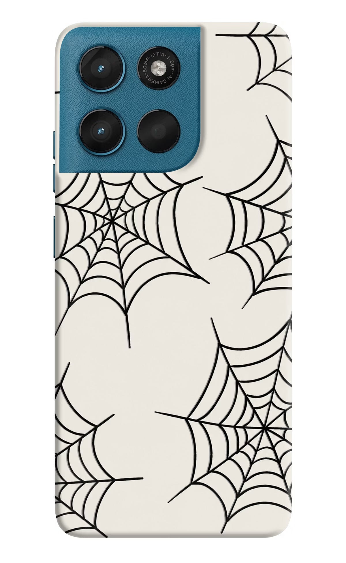 Spider Web Moto G57 Power 5G Back Cover - Spider Web Moto G57 Power 5G Hard Case Back Cover by Casekaro Spider Web Moto G57 Power 5G Hard Case Back Cover by Casekaro