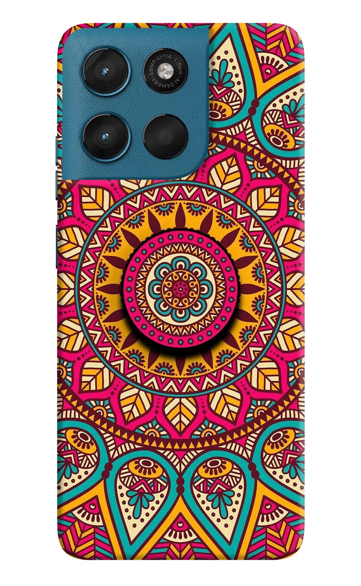 Mandala Moto G57 Power 5G Pop Case - Mandala Moto G57 Power 5G Pop Case by Casekaro Mandala Moto G57 Power 5G Pop Case by Casekaro