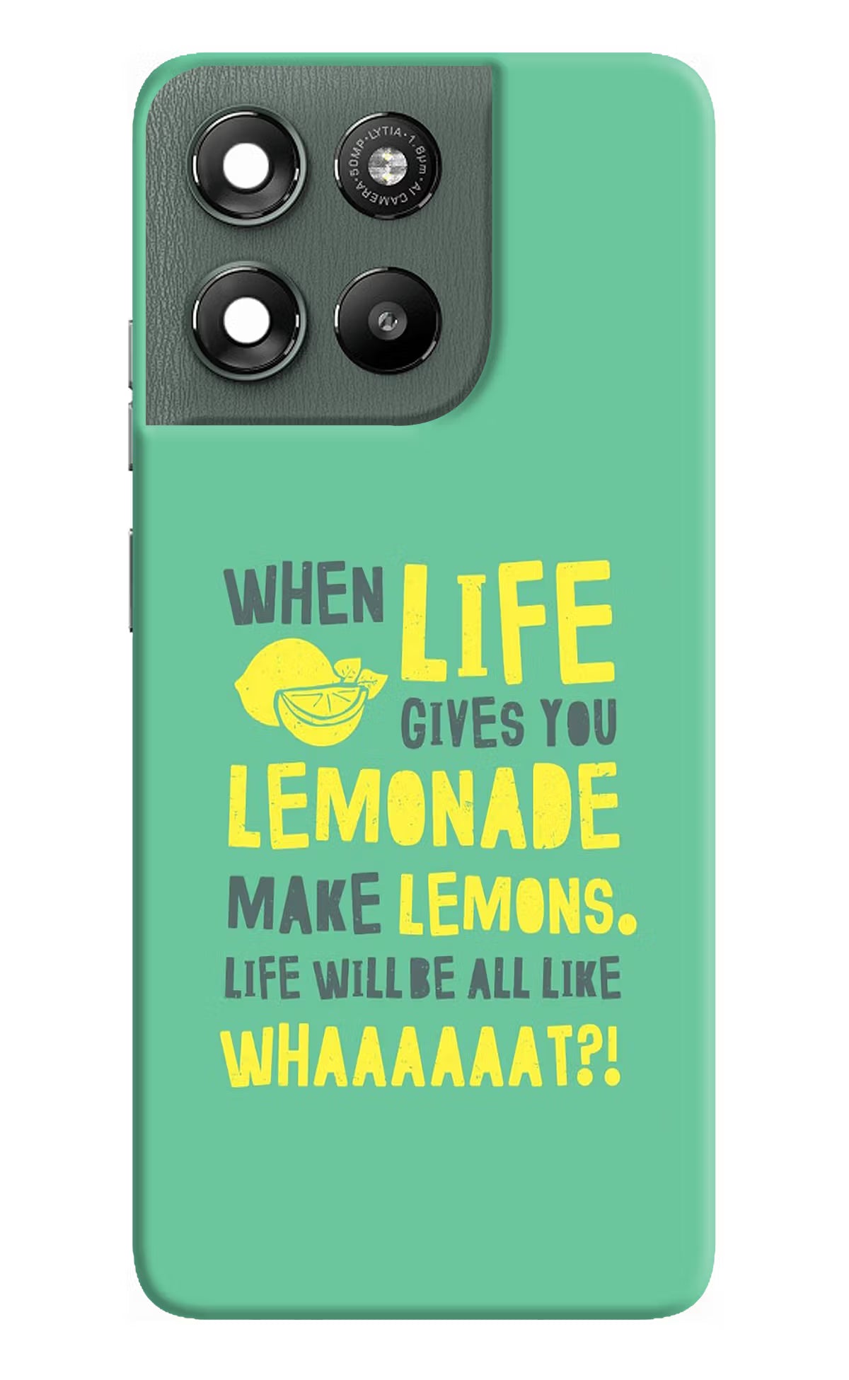 Quote Moto G67 Power 5G Back Cover - Quote Moto G67 Power 5G Hard Case Back Cover by Casekaro Quote Moto G67 Power 5G Hard Case Back Cover by Casekaro