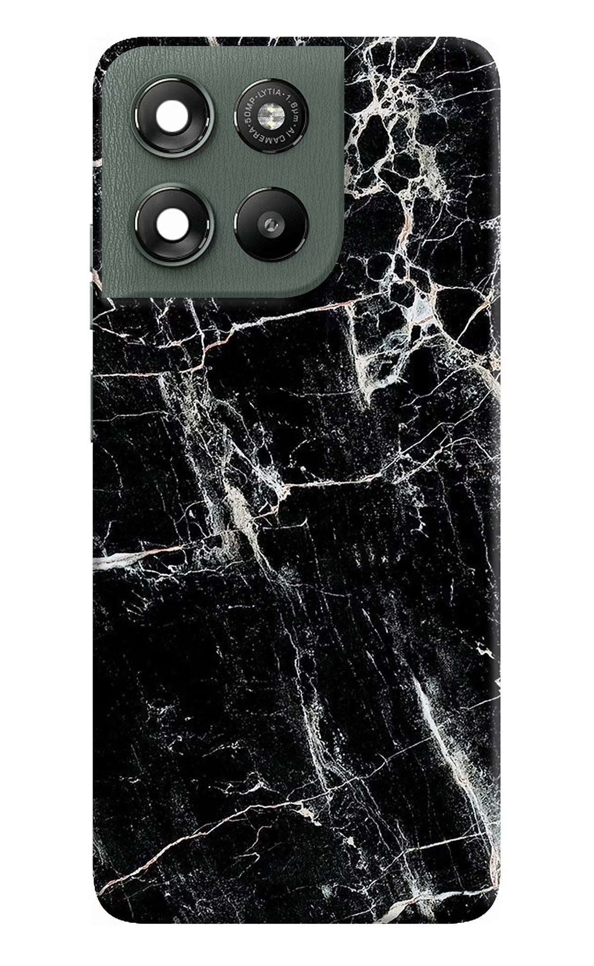 Black Marble Texture Moto G67 Power 5G Back Cover - Black Marble Texture Moto G67 Power 5G Hard Case Back Cover by Casekaro Black Marble Texture Moto G67 Power 5G Hard Case Back Cover by Casekaro