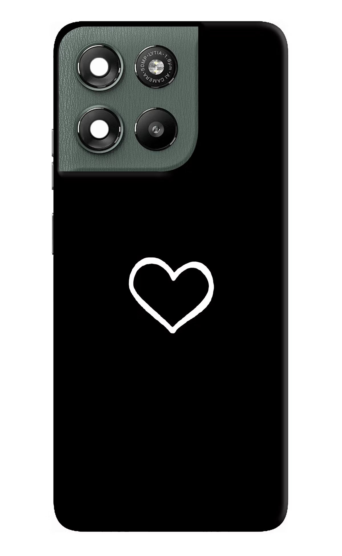 Heart Moto G67 Power 5G Back Cover - Heart Moto G67 Power 5G Hard Case Back Cover by Casekaro Heart Moto G67 Power 5G Hard Case Back Cover by Casekaro