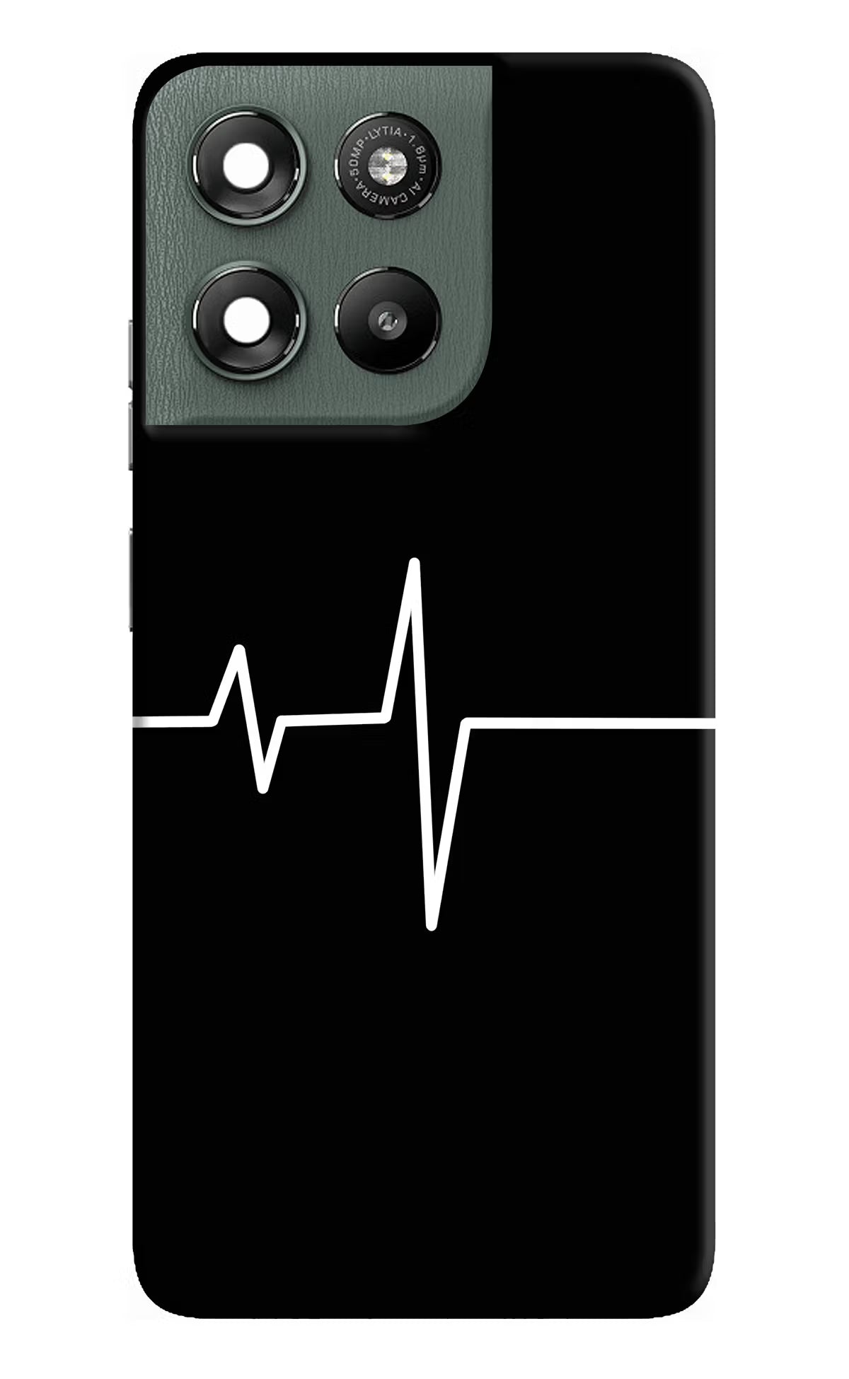 Heart Beats Moto G67 Power 5G Back Cover - Heart Beats Moto G67 Power 5G Hard Case Back Cover by Casekaro Heart Beats Moto G67 Power 5G Hard Case Back Cover by Casekaro