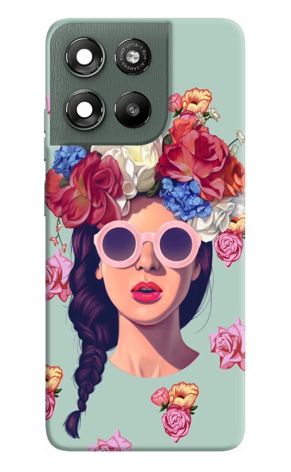 Pretty Girl Moto G67 Power 5G Back Cover - Pretty Girl Moto G67 Power 5G Hard Case Back Cover by Casekaro Pretty Girl Moto G67 Power 5G Hard Case Back Cover by Casekaro