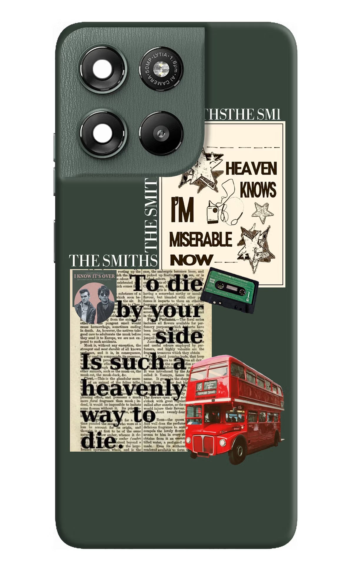 The Smiths Moto G67 Power 5G Back Cover - The Smiths Moto G67 Power 5G Hard Case Back Cover by Casekaro The Smiths Moto G67 Power 5G Hard Case Back Cover by Casekaro
