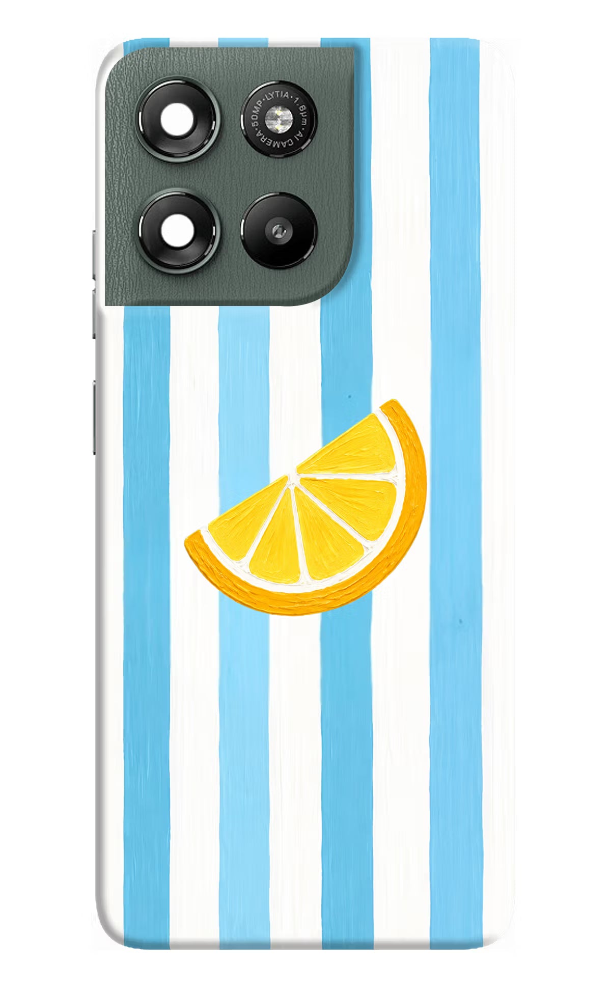 Summer Lemon Moto G67 Power 5G Back Cover - Summer Lemon Moto G67 Power 5G Hard Case Back Cover by Casekaro Summer Lemon Moto G67 Power 5G Hard Case Back Cover by Casekaro