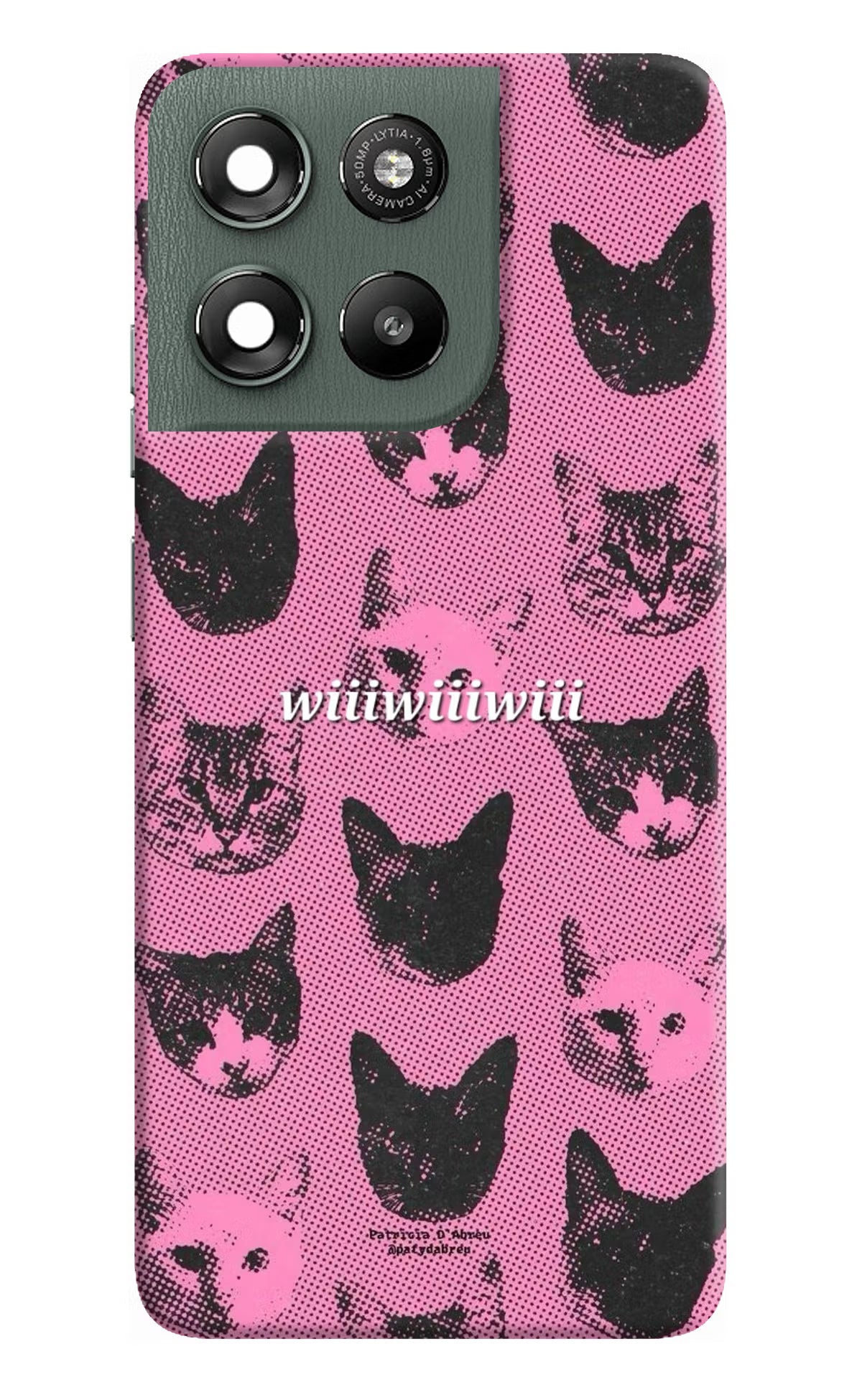 Pink Cats Moto G67 Power 5G Back Cover - Pink Cats Moto G67 Power 5G Back Cover Pink Cats Moto G67 Power 5G Back Cover