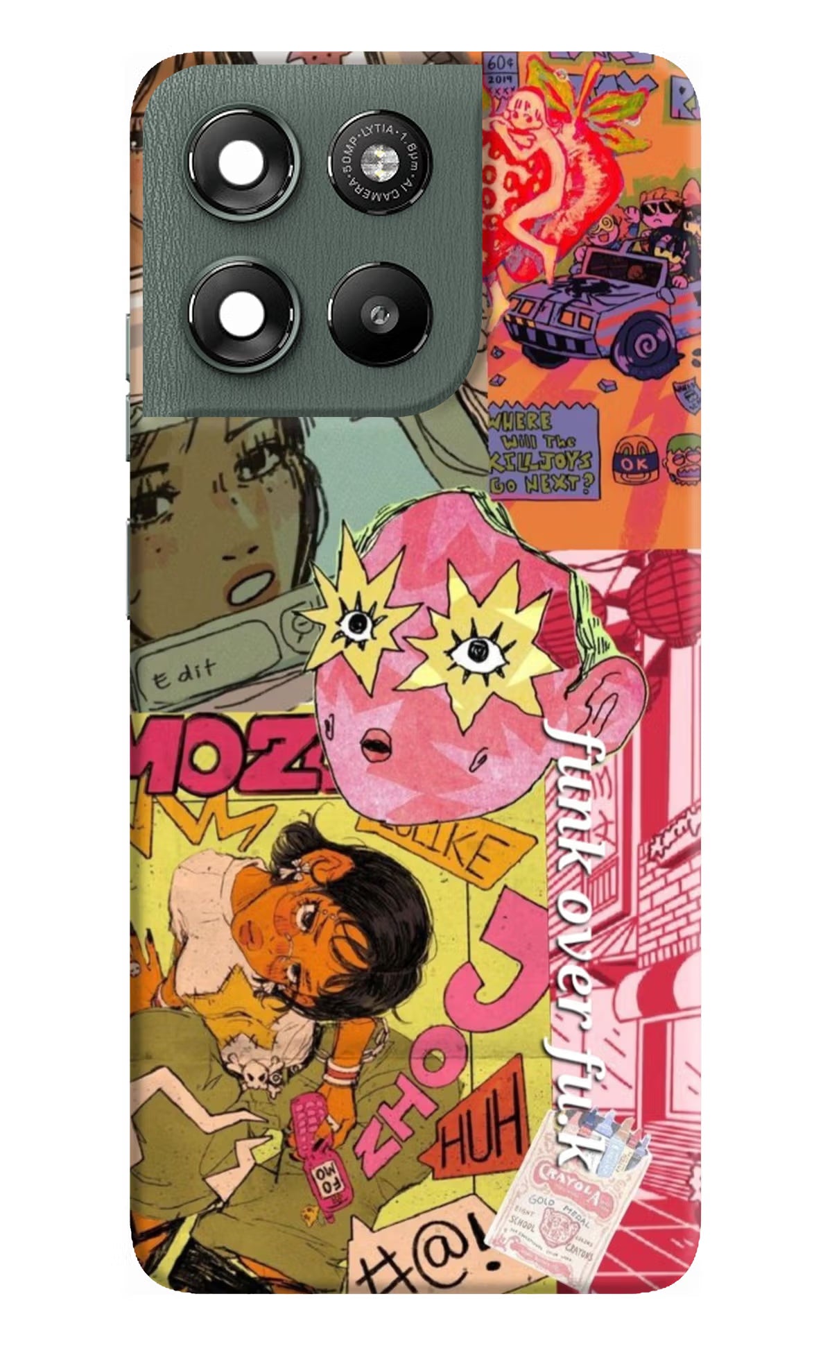 Funkover Moto G67 Power 5G Back Cover - Funkover Moto G67 Power 5G Back Cover Funkover Moto G67 Power 5G Back Cover