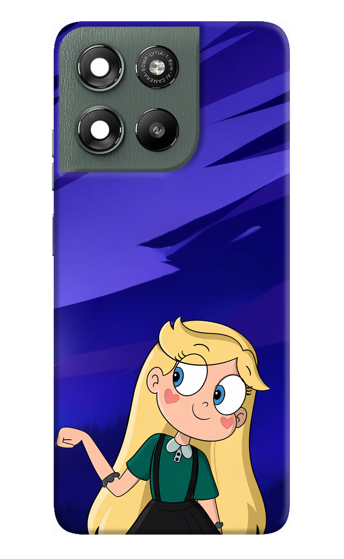 Star Glow Moto G67 Power 5G Back Cover - Star Glow Moto G67 Power 5G Back Cover Star Glow Moto G67 Power 5G Back Cover
