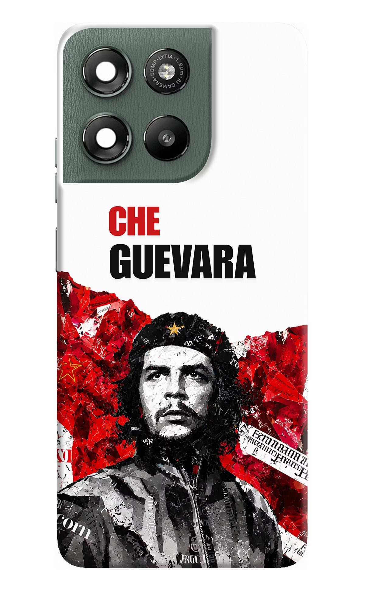 Che Guevara Revolution Moto G67 Power 5G Back Cover - Che Guevara Revolution Moto G67 Power 5G Back Cover Che Guevara Revolution Moto G67 Power 5G Back Cover