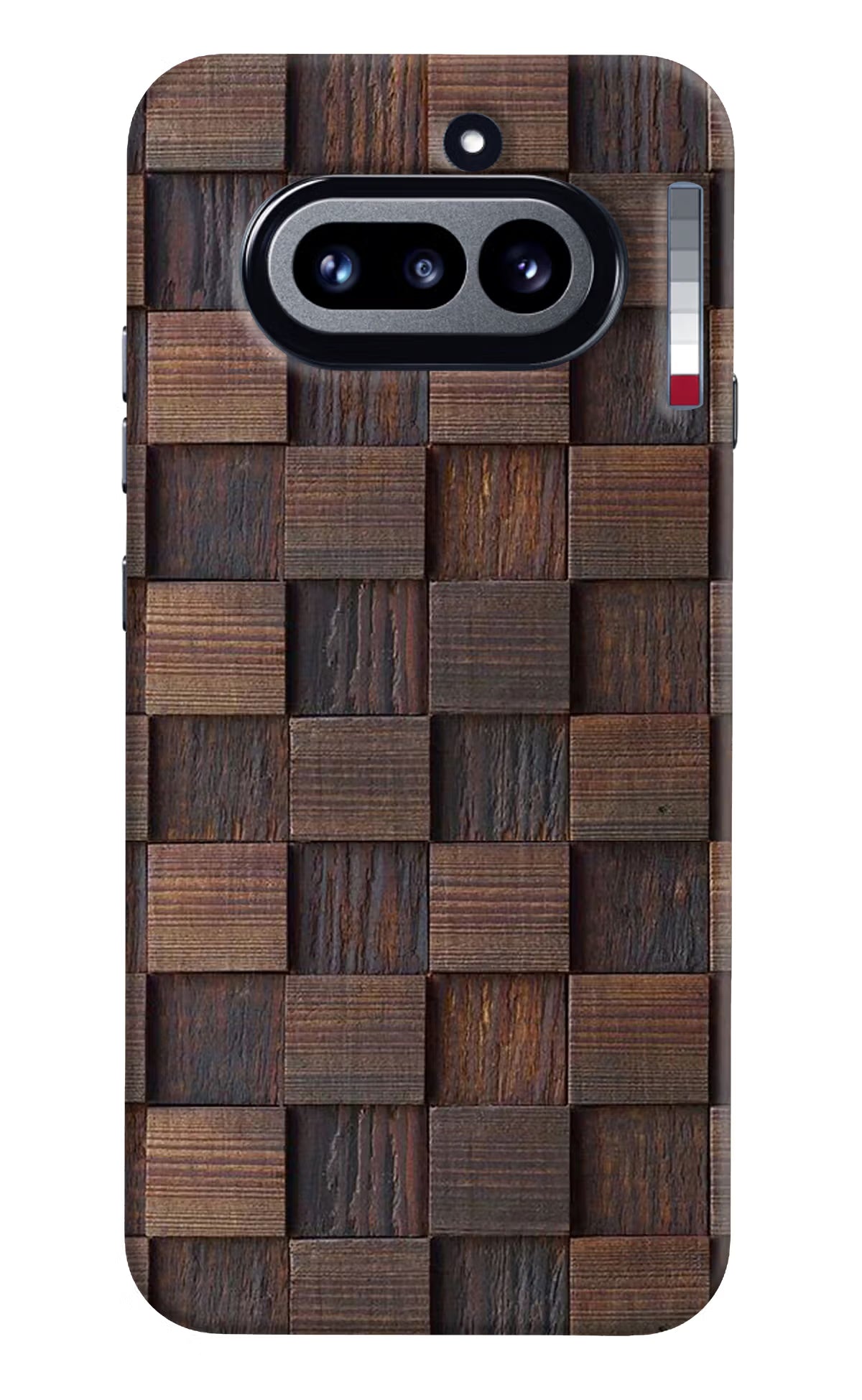 Wooden Cube Design Nothing Phone 4a Back Cover - Wooden Cube Design Nothing Phone 4a Hard Case Back Cover by Casekaro Wooden Cube Design Nothing Phone 4a Hard Case Back Cover by Casekaro