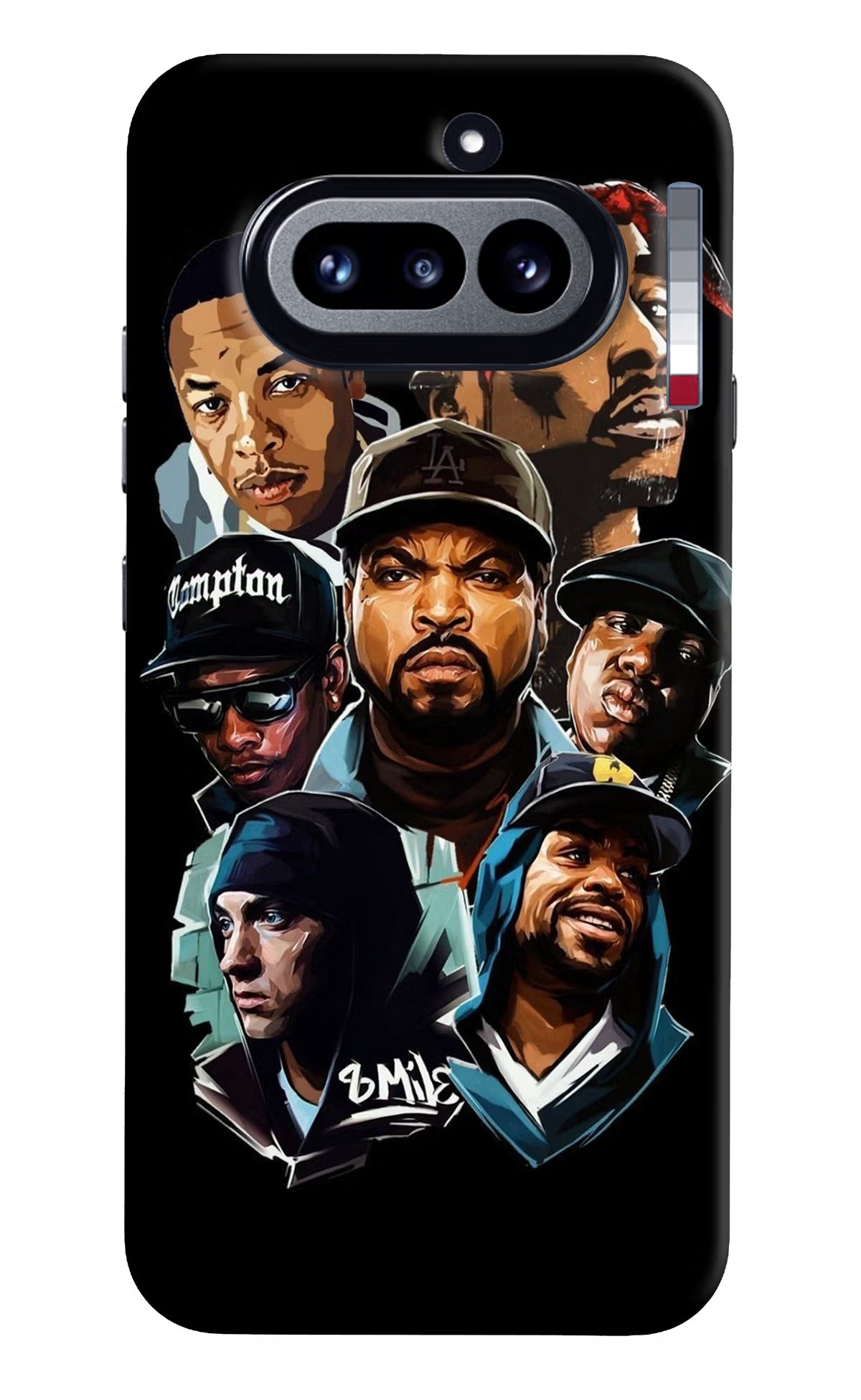 Rappers Nothing Phone 4a Back Cover - Rappers Nothing Phone 4a Hard Case Back Cover by Casekaro Rappers Nothing Phone 4a Hard Case Back Cover by Casekaro