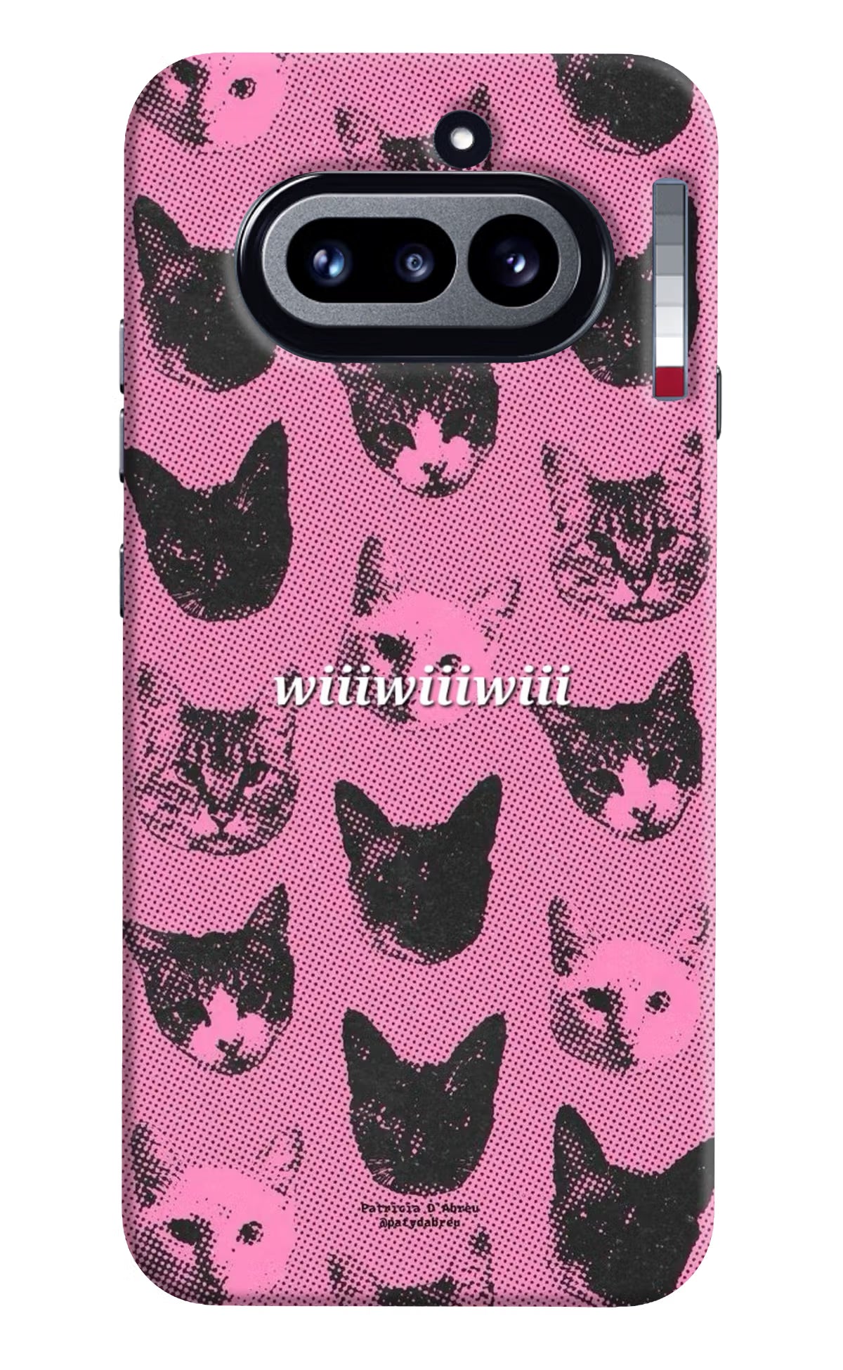 Pink Cats Nothing Phone 4a Back Cover - Pink Cats Nothing Phone 4a Hard Case Back Cover by Casekaro Pink Cats Nothing Phone 4a Hard Case Back Cover by Casekaro