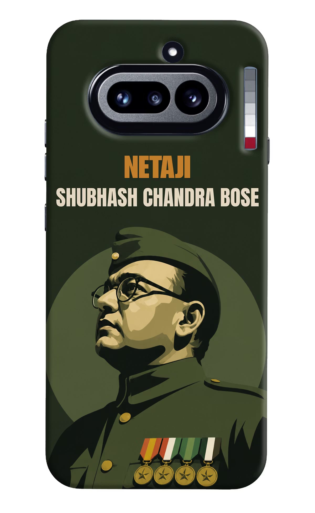 Netaji Legacy Nothing Phone 4a Back Cover - Netaji Legacy Nothing Phone 4a Back Cover Netaji Legacy Nothing Phone 4a Back Cover