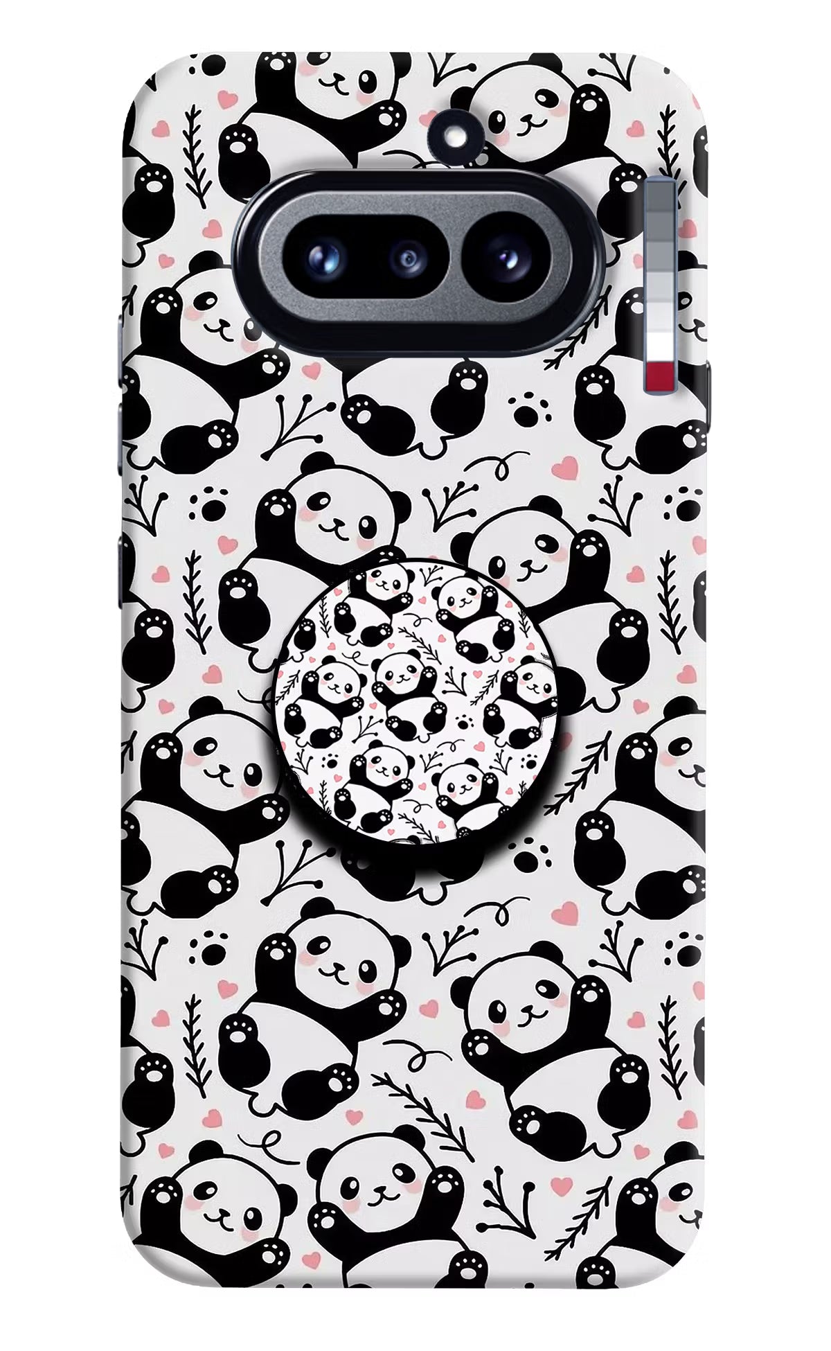 Cute Panda Nothing Phone 4a Pop Case - Cute Panda Nothing Phone 4a Pop Case by Casekaro Cute Panda Nothing Phone 4a Pop Case by Casekaro