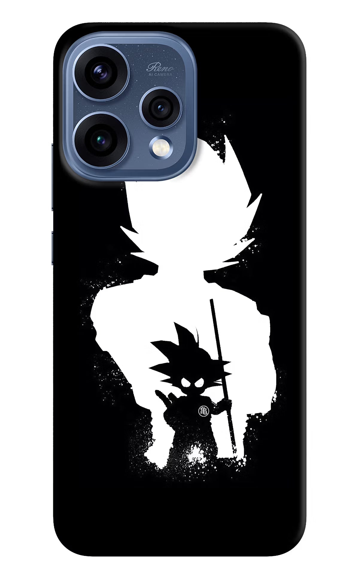 Goku Shadow Oppo Reno15 5G Back Cover - Goku Shadow Oppo Reno15 5G Hard Case Back Cover by Casekaro Goku Shadow Oppo Reno15 5G Hard Case Back Cover by Casekaro
