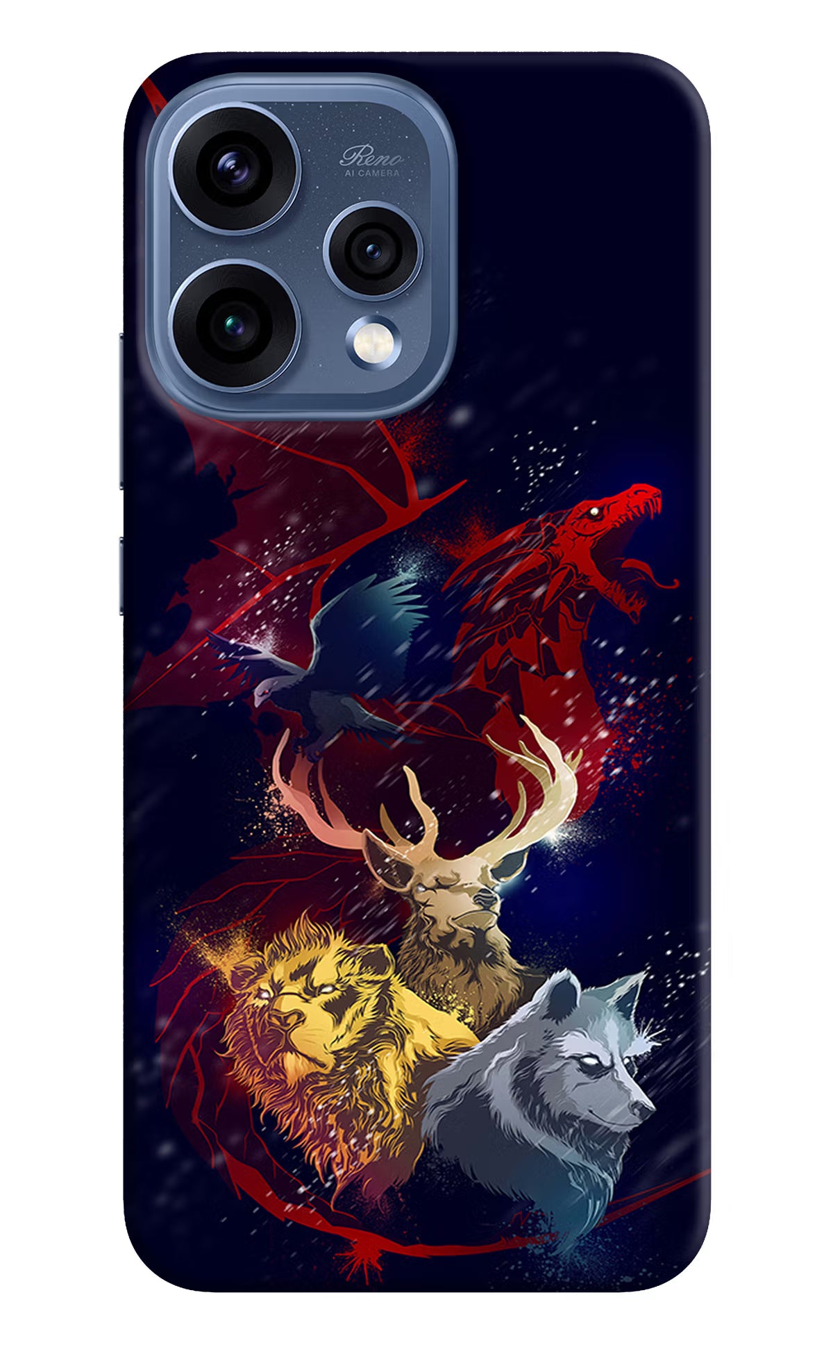 Game Of Thrones Oppo Reno15 5G Back Cover - Game Of Thrones Oppo Reno15 5G Hard Case Back Cover by Casekaro Game Of Thrones Oppo Reno15 5G Hard Case Back Cover by Casekaro