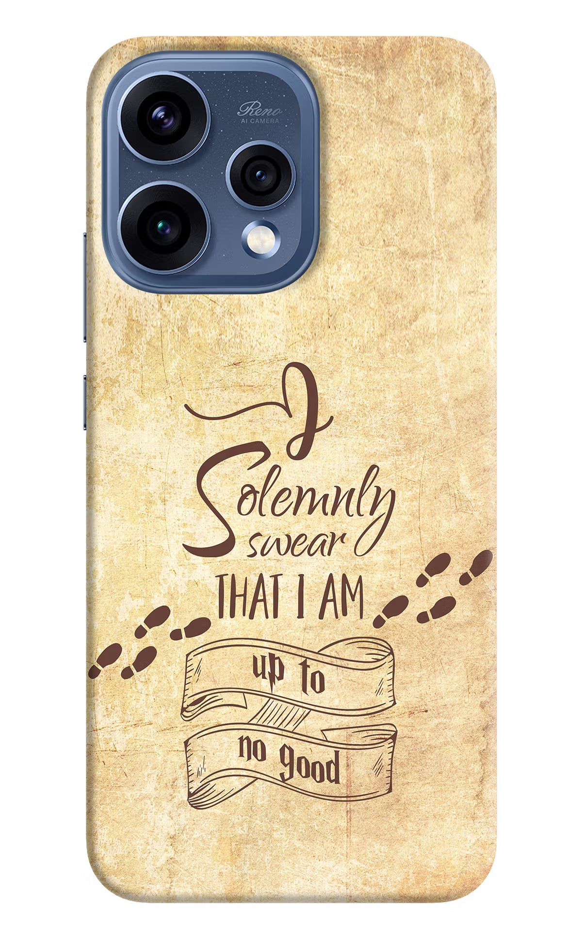 I Solemnly swear that i up to no good Oppo Reno15 5G Back Cover - I Solemnly swear that i up to no good Oppo Reno15 5G Hard Case Back Cover by Casekaro I Solemnly swear that i up to no good Oppo Reno15 5G Hard Case Back Cover by Casekaro