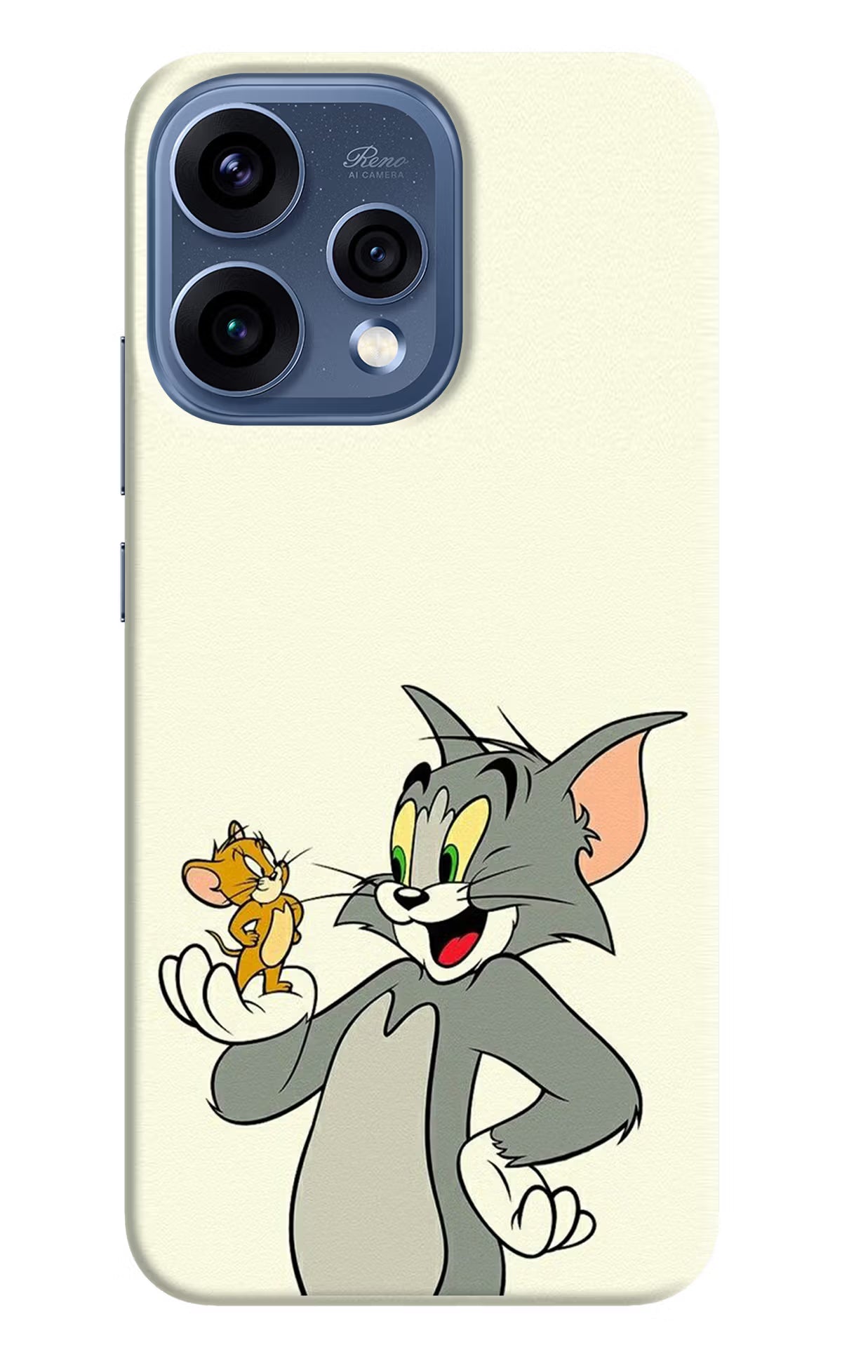 Tom & Jerry Oppo Reno15 5G Back Cover - Tom & Jerry Oppo Reno15 5G Hard Case Back Cover by Casekaro Tom & Jerry Oppo Reno15 5G Hard Case Back Cover by Casekaro