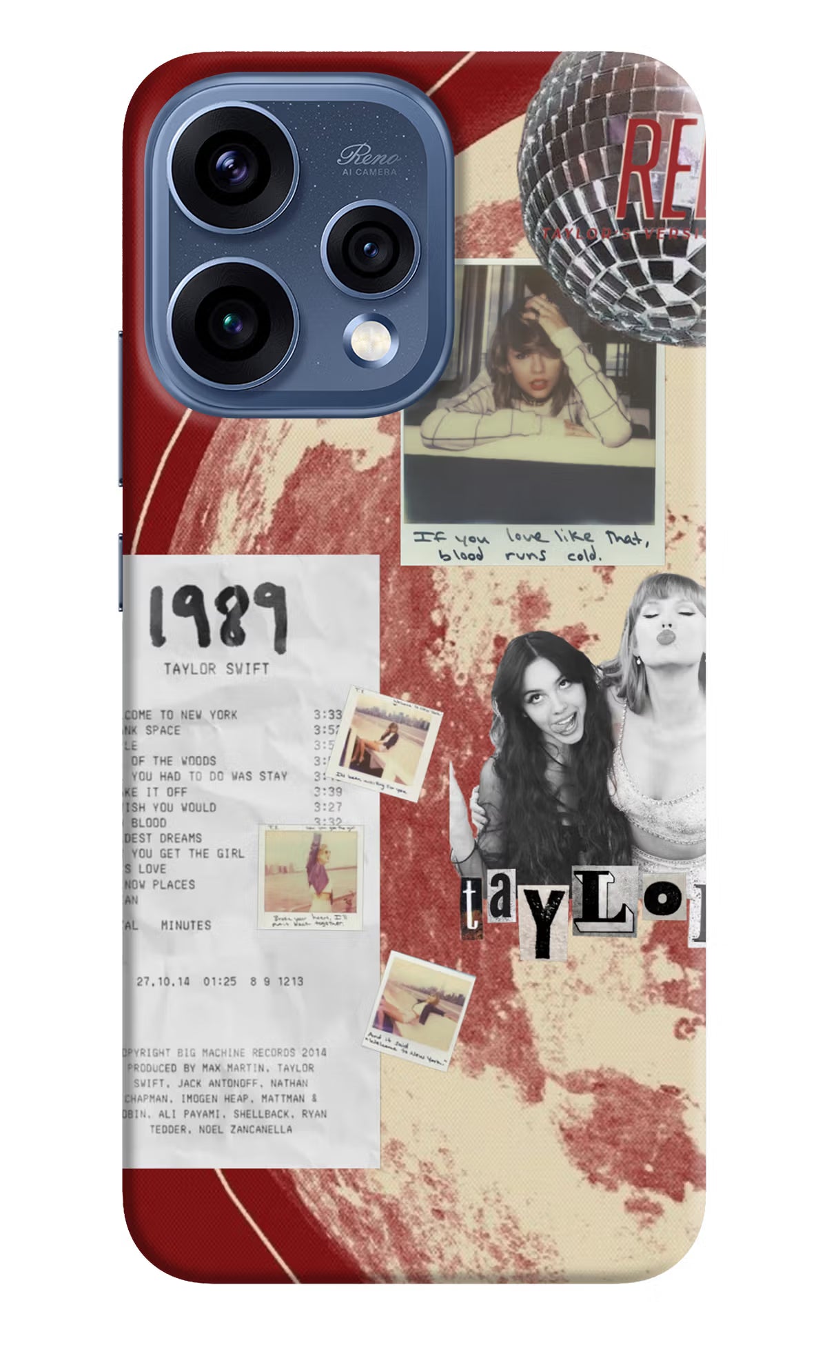 Taylor Swift Oppo Reno15 5G Back Cover - Taylor Swift Oppo Reno15 5G Back Cover Taylor Swift Oppo Reno15 5G Back Cover