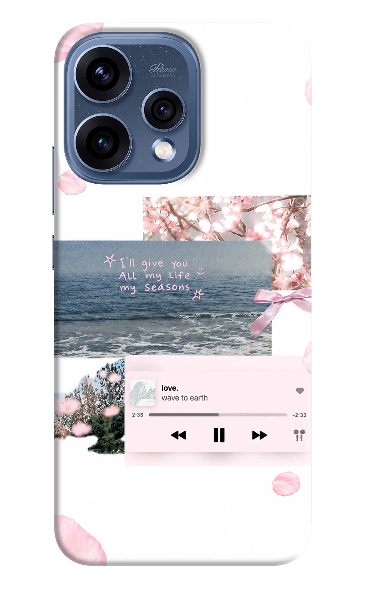 Wave to earth Oppo Reno15 5G Back Cover - Wave to earth Oppo Reno15 5G Back Cover Wave to earth Oppo Reno15 5G Back Cover