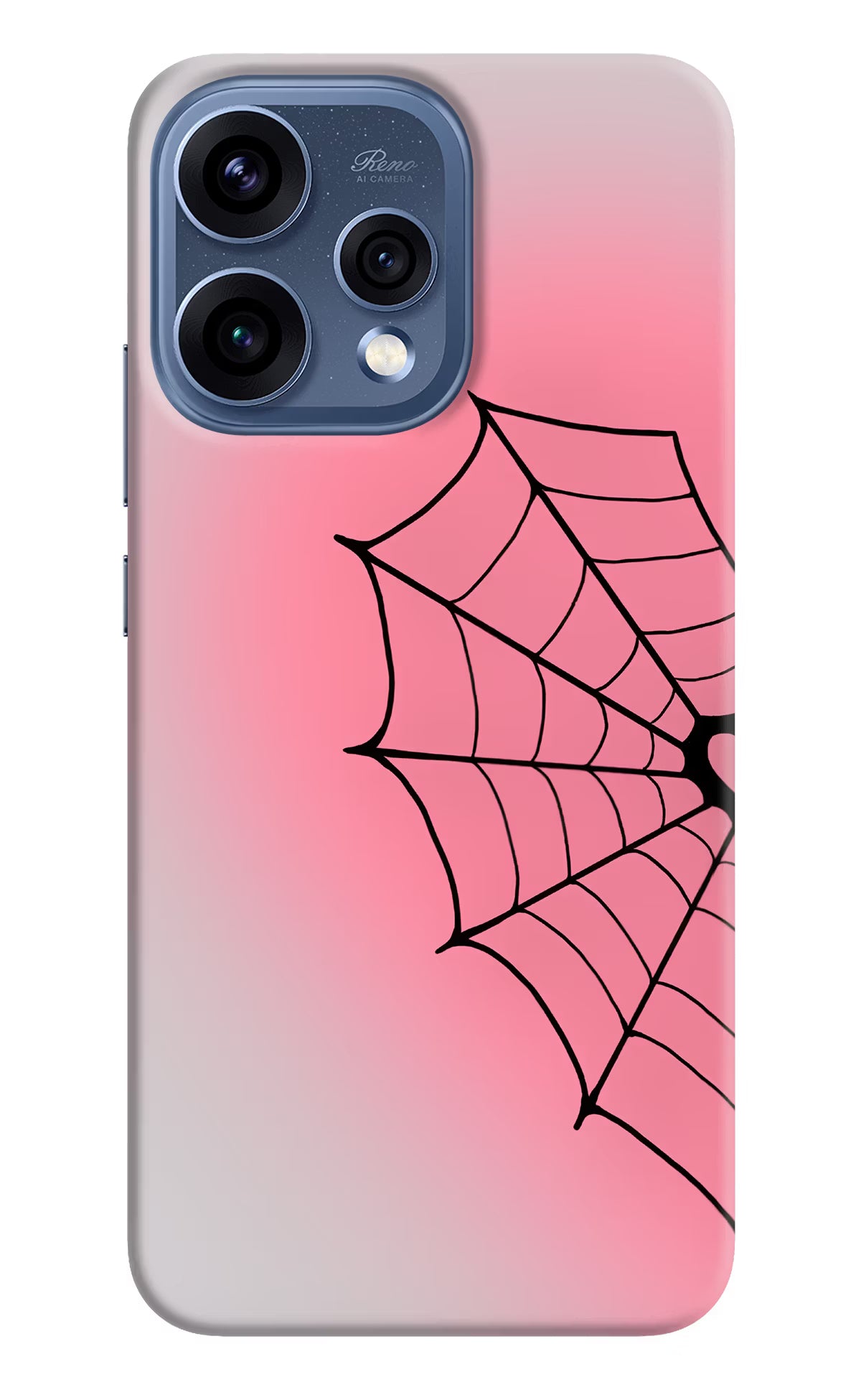 Pink Web Oppo Reno15 5G Back Cover - Pink Web Oppo Reno15 5G Back Cover Pink Web Oppo Reno15 5G Back Cover