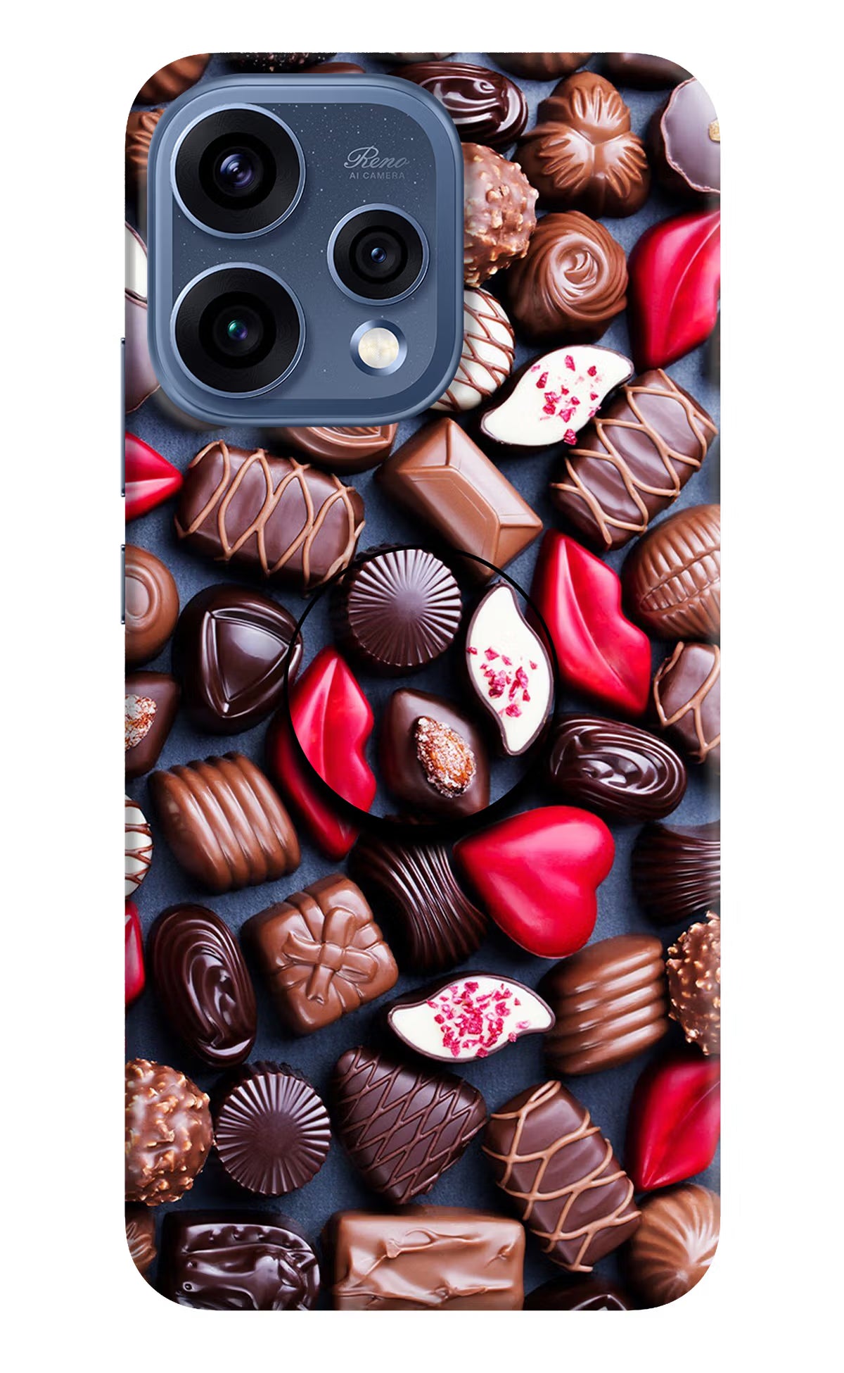 Chocolates Oppo Reno15 5G Pop Case - Chocolates Oppo Reno15 5G Pop Case by Casekaro Chocolates Oppo Reno15 5G Pop Case by Casekaro