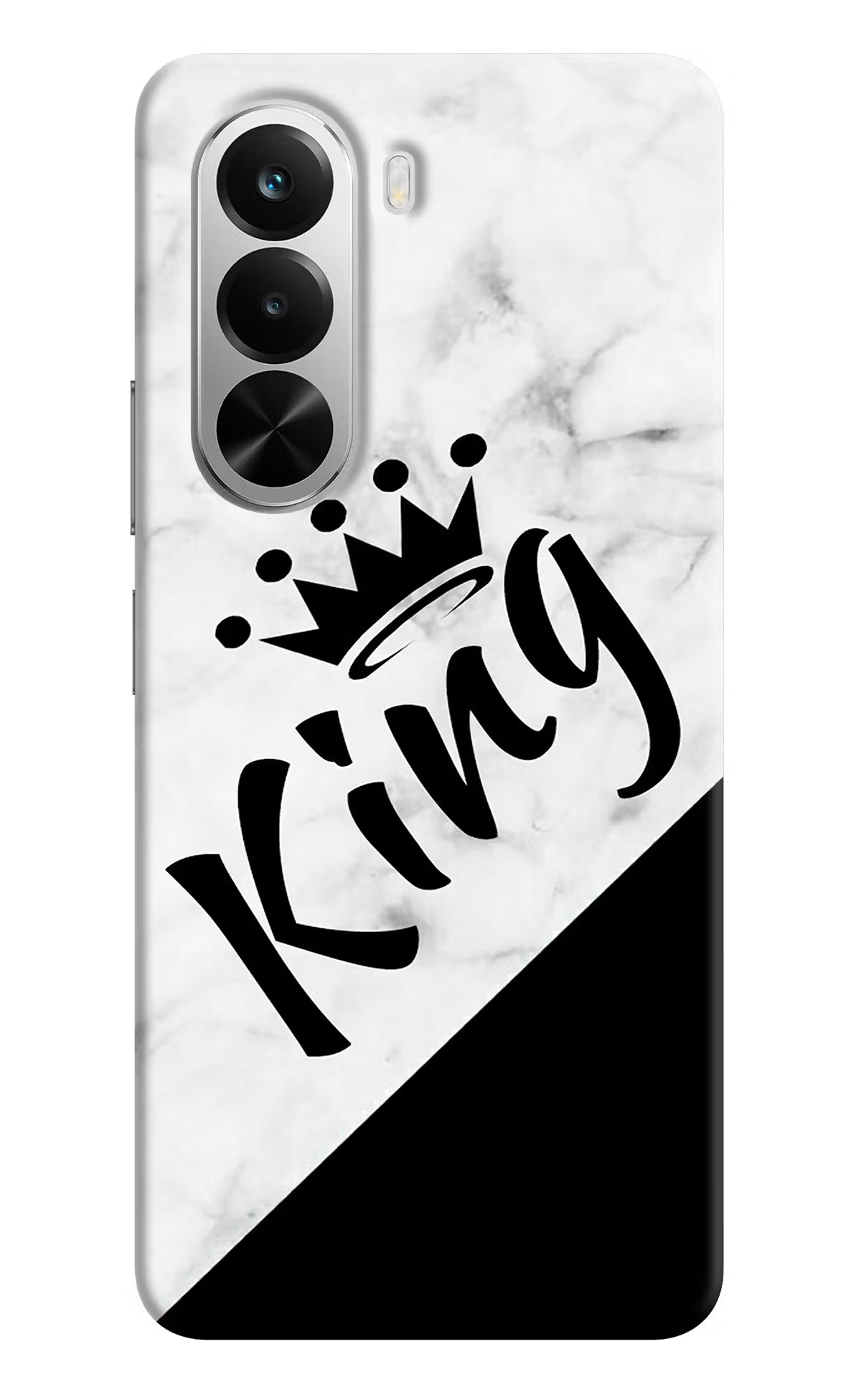 King Realme P4x 5G Back Cover - King Realme P4x 5G Hard Case Back Cover by Casekaro King Realme P4x 5G Hard Case Back Cover by Casekaro