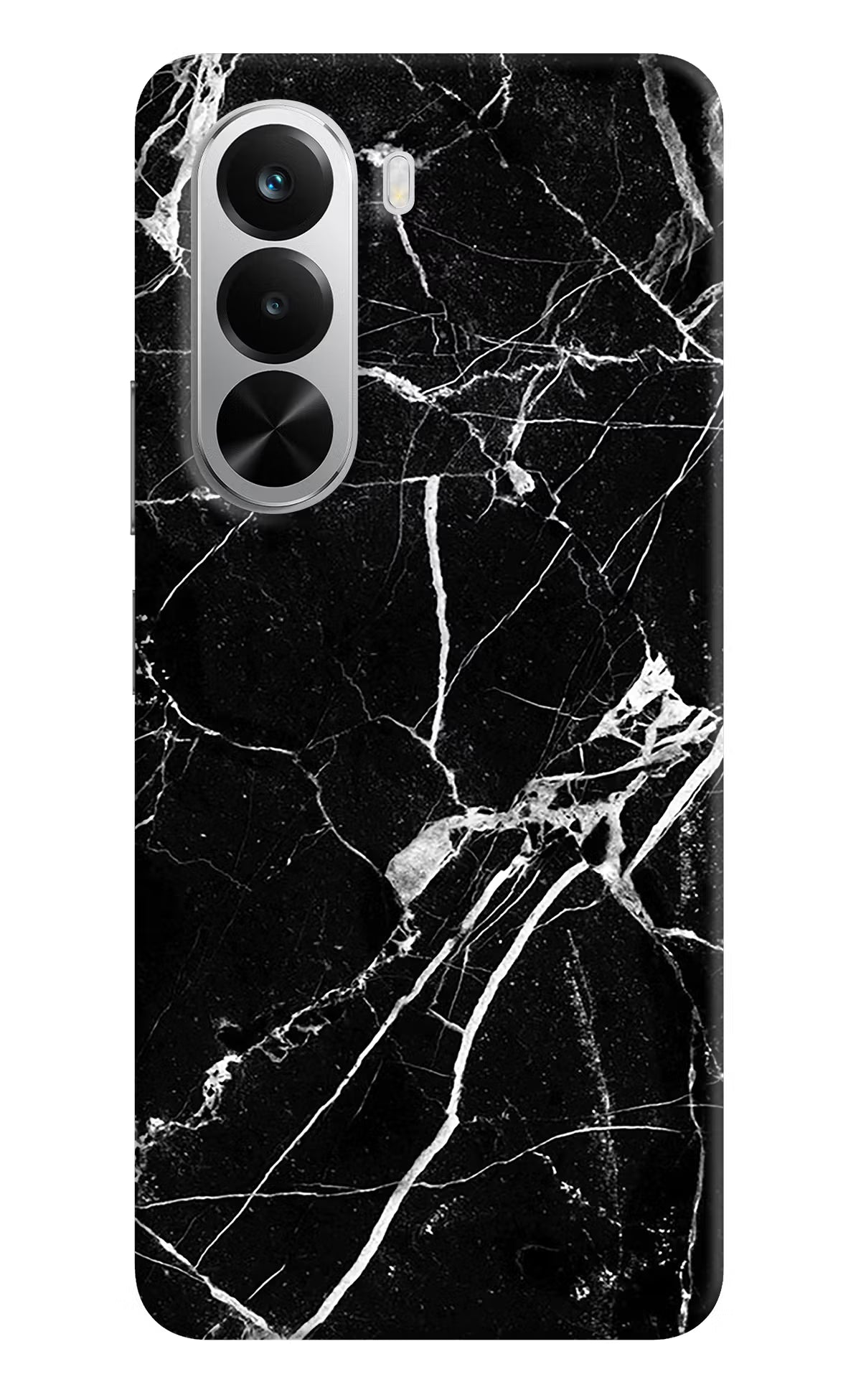 Black Marble Pattern Realme P4x 5G Back Cover - Black Marble Pattern Realme P4x 5G Hard Case Back Cover by Casekaro Black Marble Pattern Realme P4x 5G Hard Case Back Cover by Casekaro