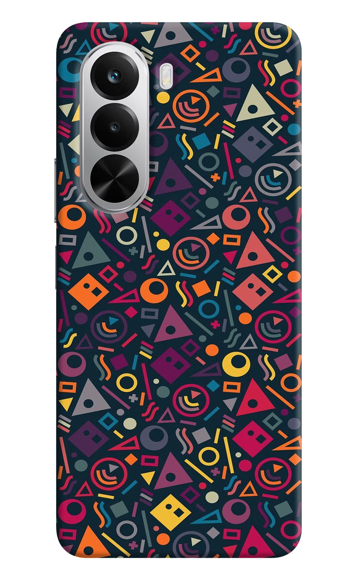 Geometric Abstract Realme P4x 5G Back Cover - Geometric Abstract Realme P4x 5G Hard Case Back Cover by Casekaro Geometric Abstract Realme P4x 5G Hard Case Back Cover by Casekaro