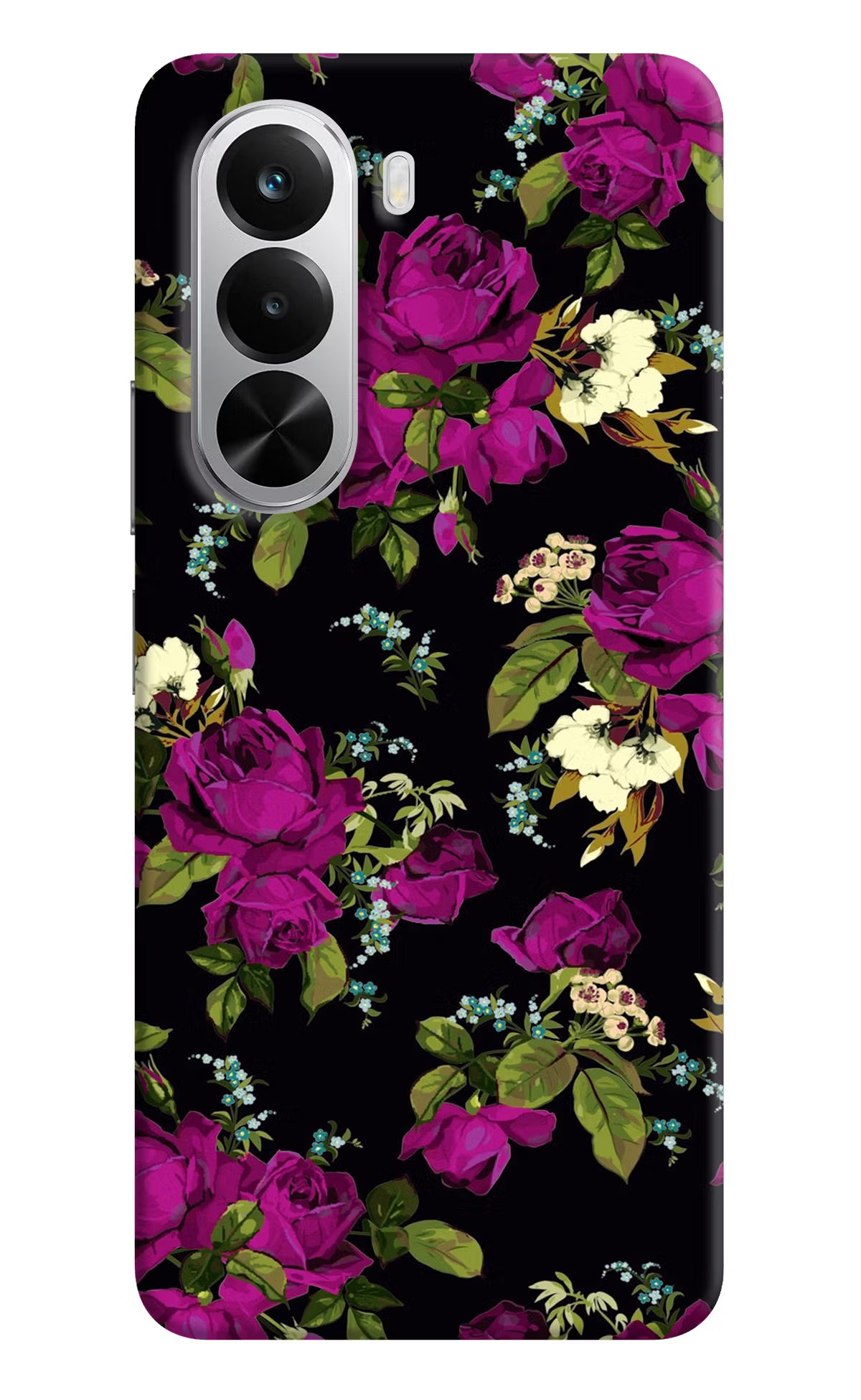 Flowers Realme P4x 5G Back Cover - Flowers Realme P4x 5G Hard Case Back Cover by Casekaro Flowers Realme P4x 5G Hard Case Back Cover by Casekaro