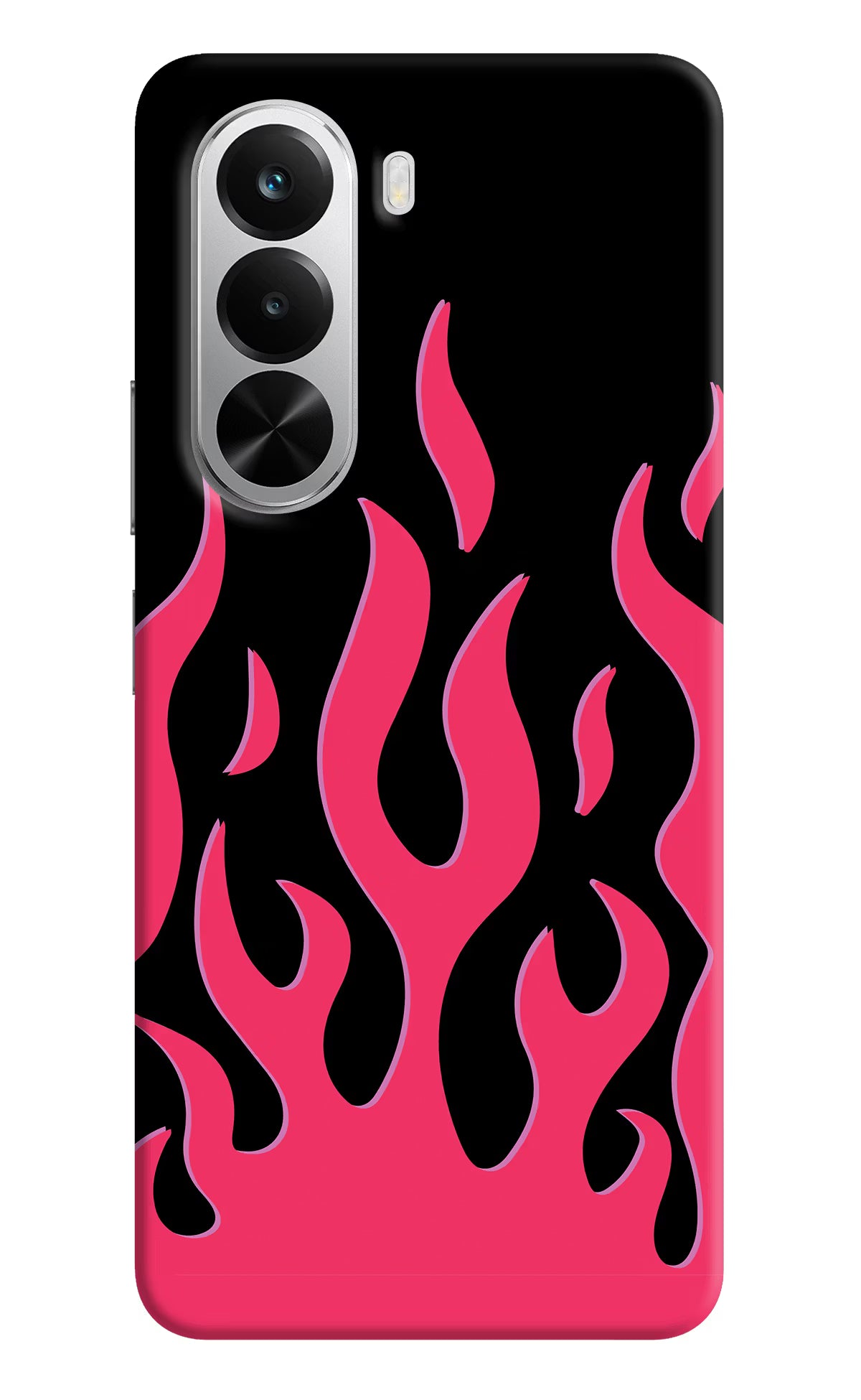 Fire Flames Realme P4x 5G Back Cover - Fire Flames Realme P4x 5G Hard Case Back Cover by Casekaro Fire Flames Realme P4x 5G Hard Case Back Cover by Casekaro