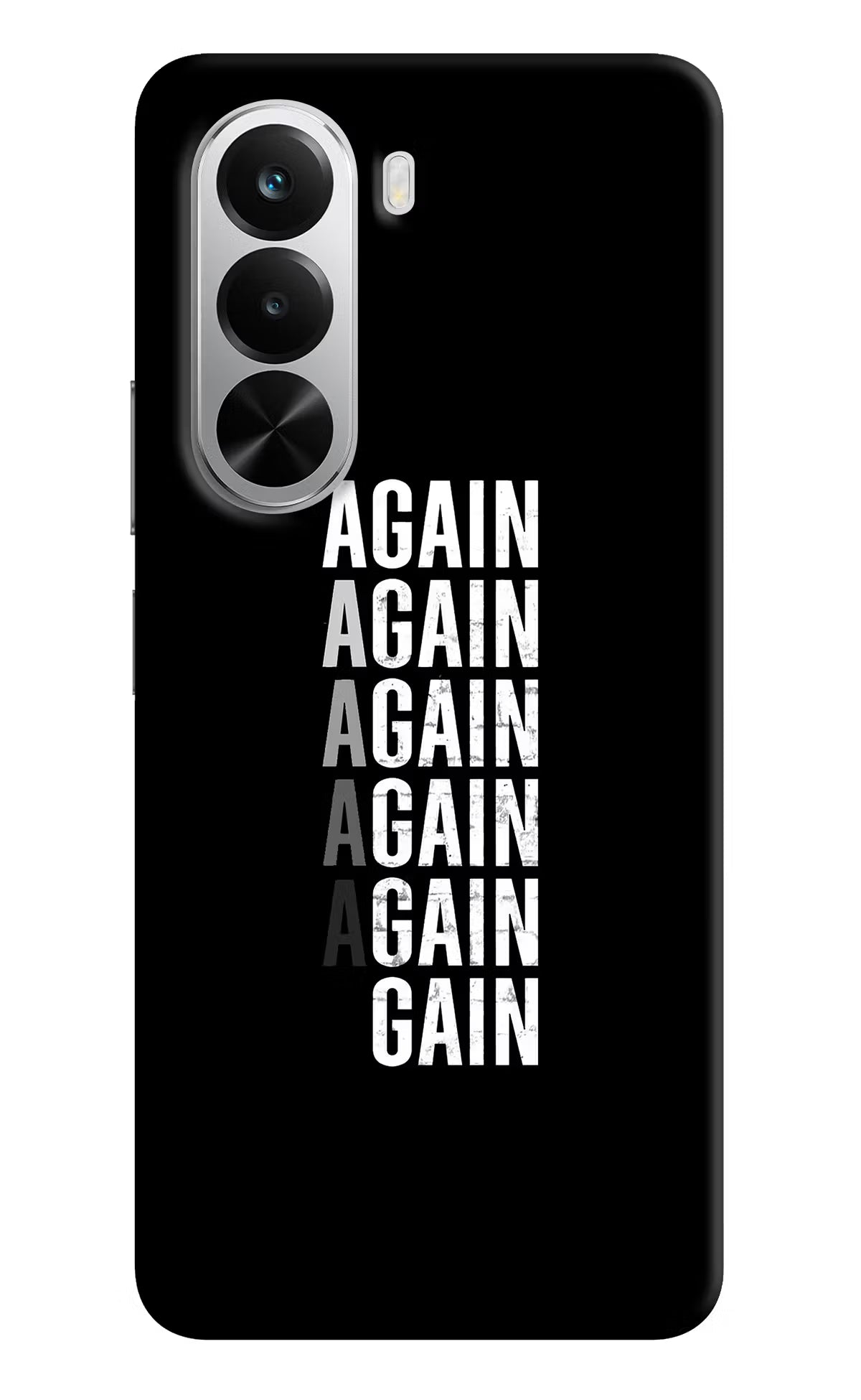 Again Again Gain Realme P4x 5G Back Cover - Again Again Gain Realme P4x 5G Hard Case Back Cover by Casekaro Again Again Gain Realme P4x 5G Hard Case Back Cover by Casekaro