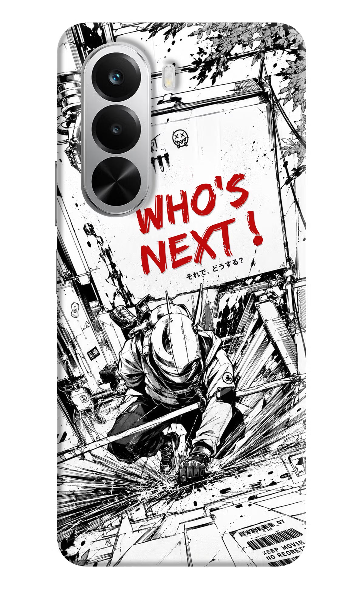 Who's Next Realme P4x 5G Back Cover - Who's Next Realme P4x 5G Hard Case Back Cover by Casekaro Who's Next Realme P4x 5G Hard Case Back Cover by Casekaro