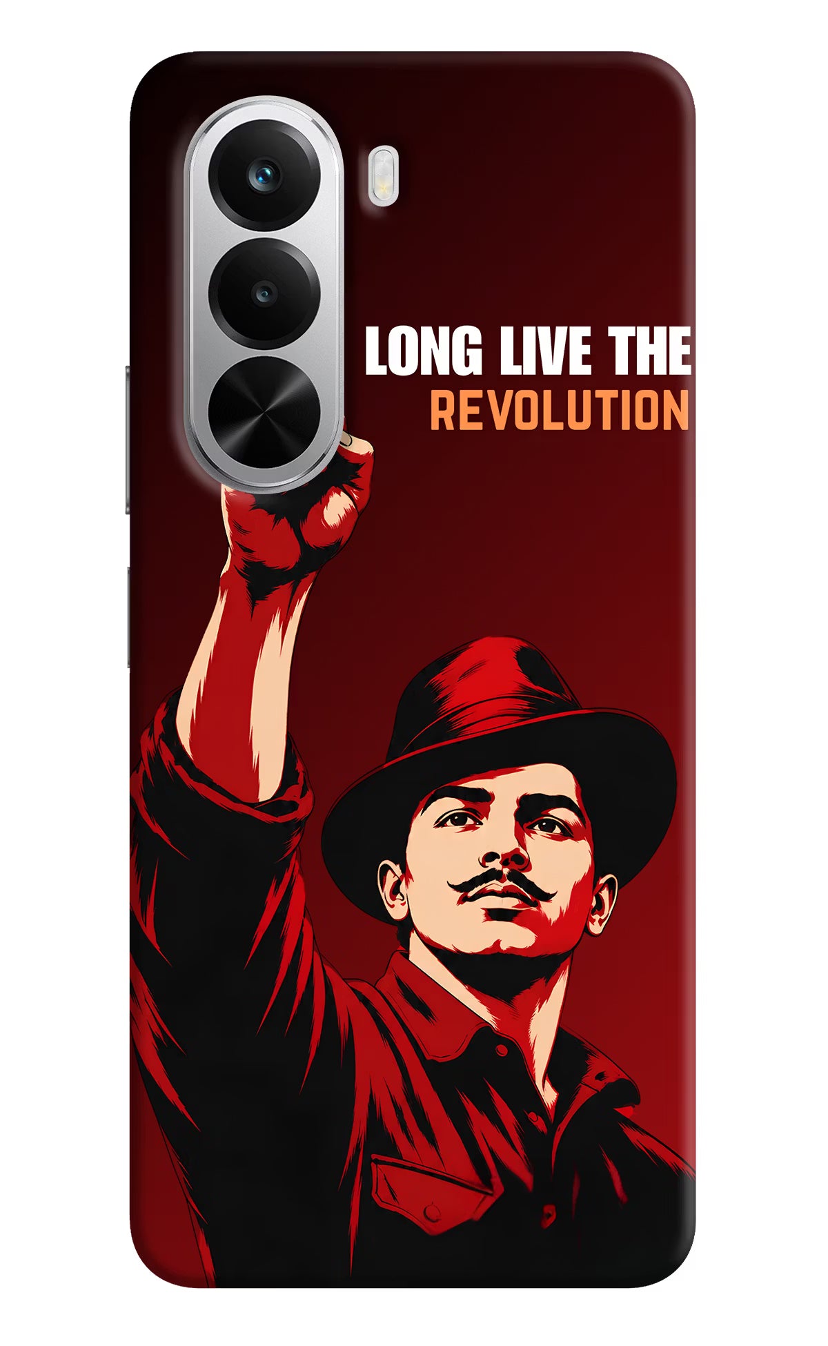 Bhagat Singh Revolution Realme P4x 5G Back Cover - Bhagat Singh Revolution Realme P4x 5G Back Cover Bhagat Singh Revolution Realme P4x 5G Back Cover