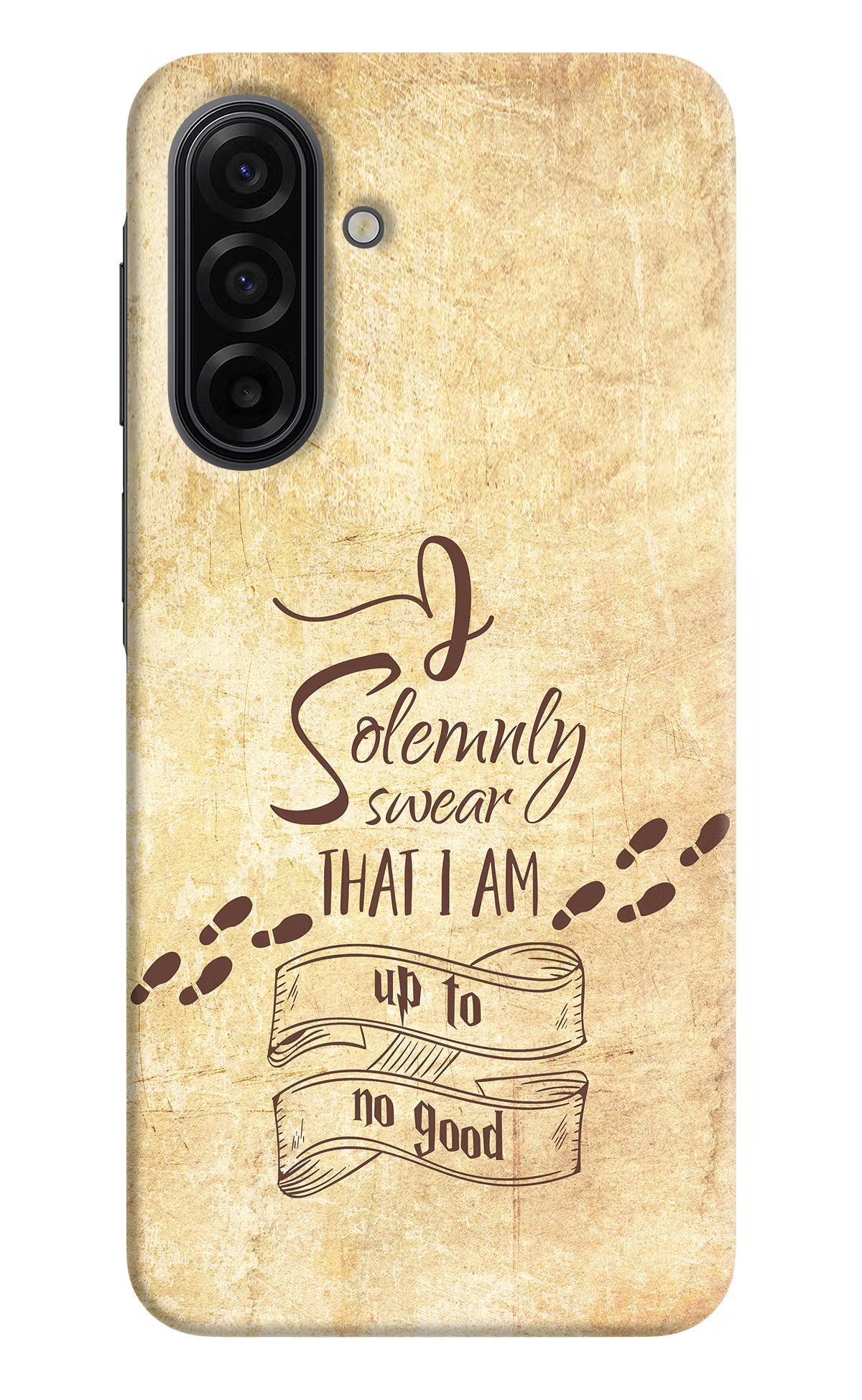 I Solemnly swear that i up to no good Samsung F17 5G Back Cover - I Solemnly swear that i up to no good Samsung F17 5G Hard Case Back Cover by Casekaro I Solemnly swear that i up to no good Samsung F17 5G Hard Case Back Cover by Casekaro