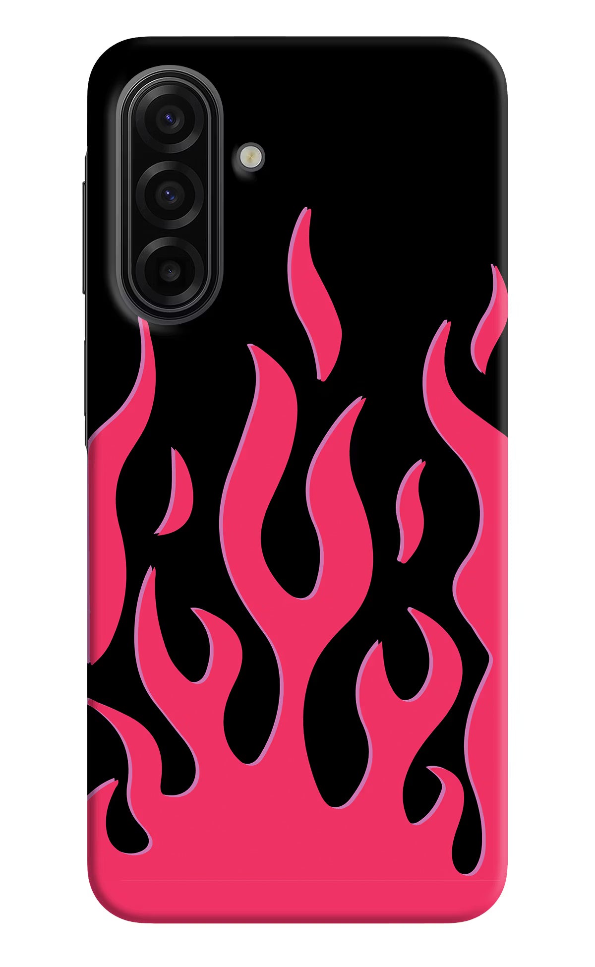 Fire Flames Samsung F17 5G Back Cover - Fire Flames Samsung F17 5G Hard Case Back Cover by Casekaro Fire Flames Samsung F17 5G Hard Case Back Cover by Casekaro